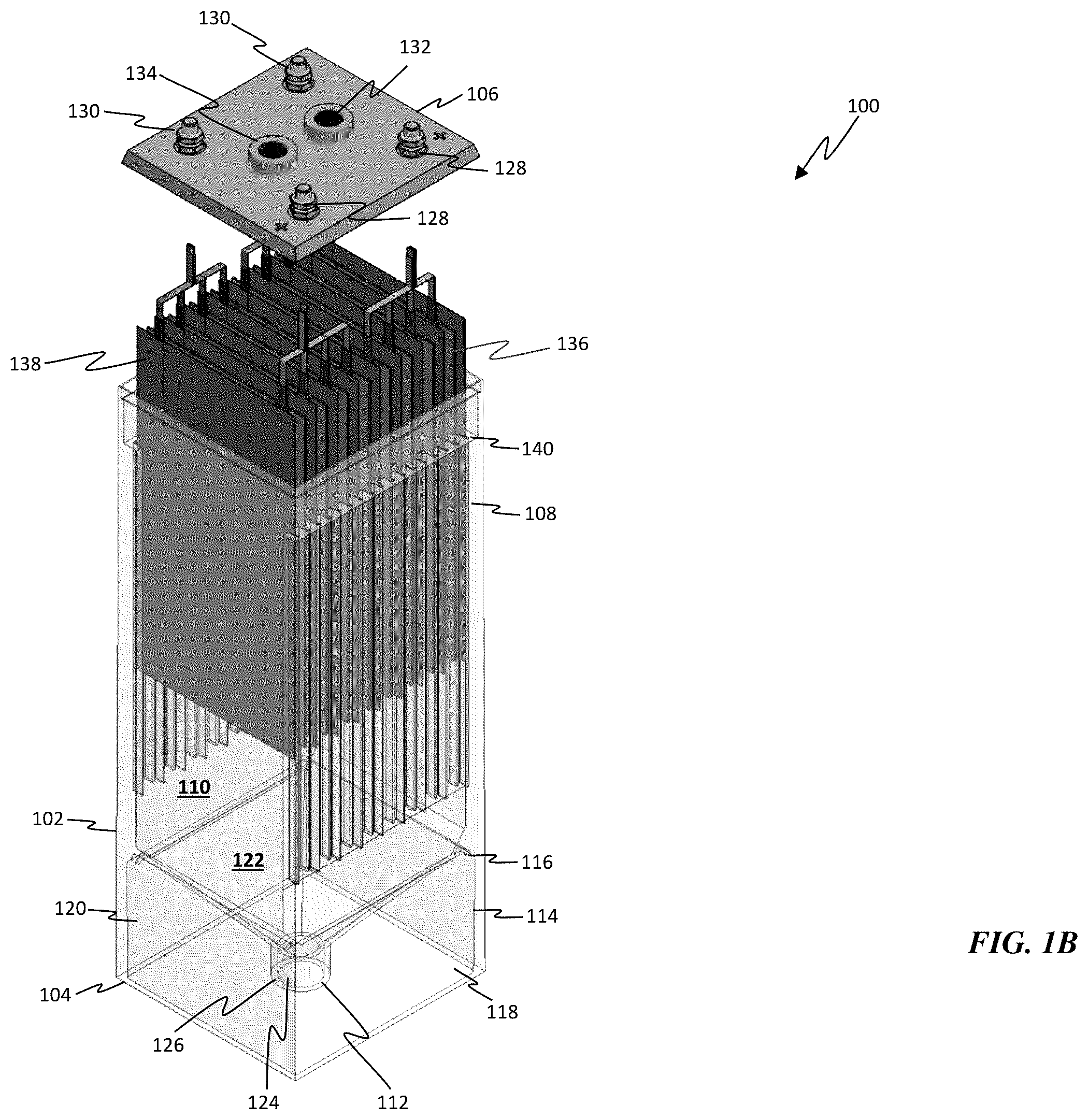 Patent US12492481 Figure 2 – Electrolyzer for spontaneously generating hydrogen and a method for implementing same