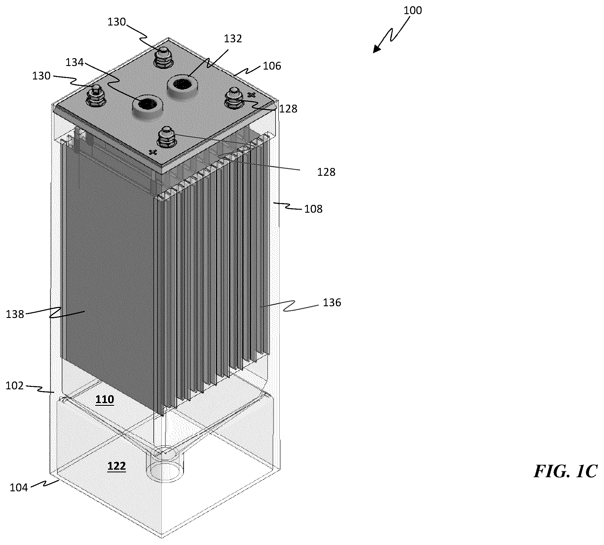Patent US12492481 Figure 3 – Electrolyzer for spontaneously generating hydrogen and a method for implementing same