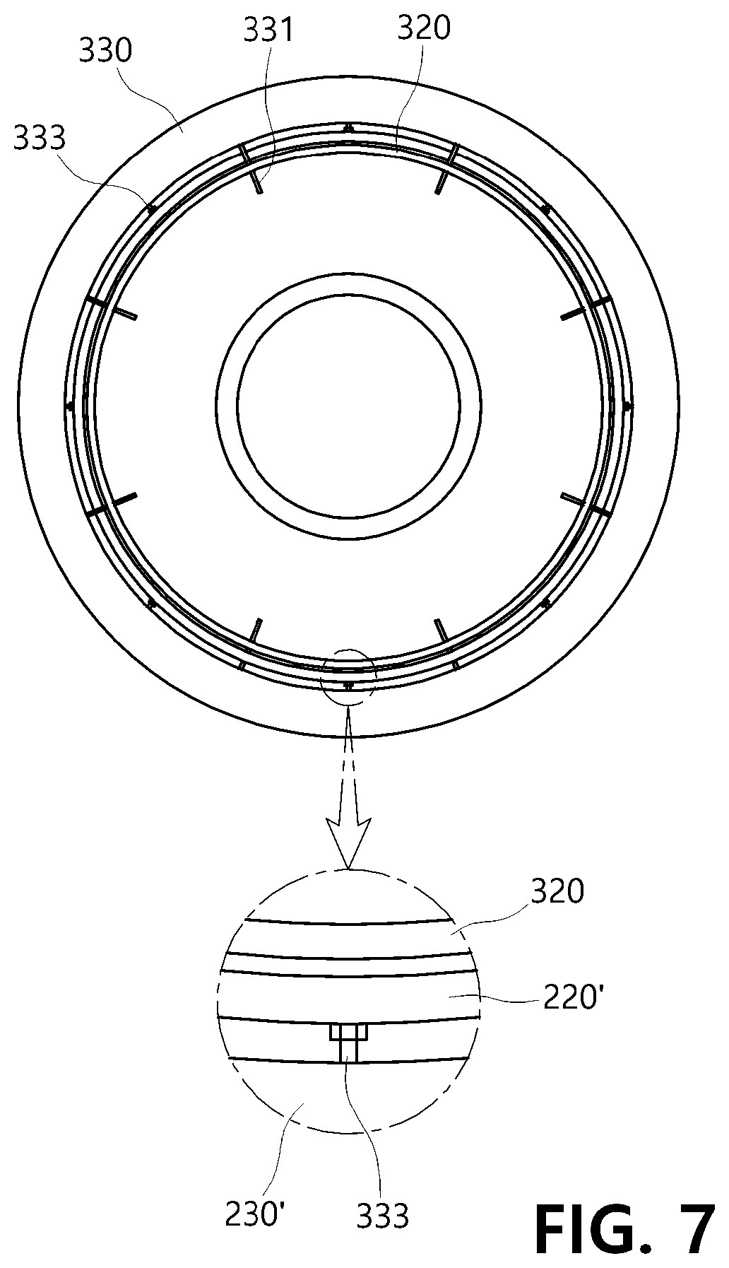 Patent US12492486 Figure 7 – Ingot growing apparatus comprising heater and method for manufacturing heater for ingot growing apparatus