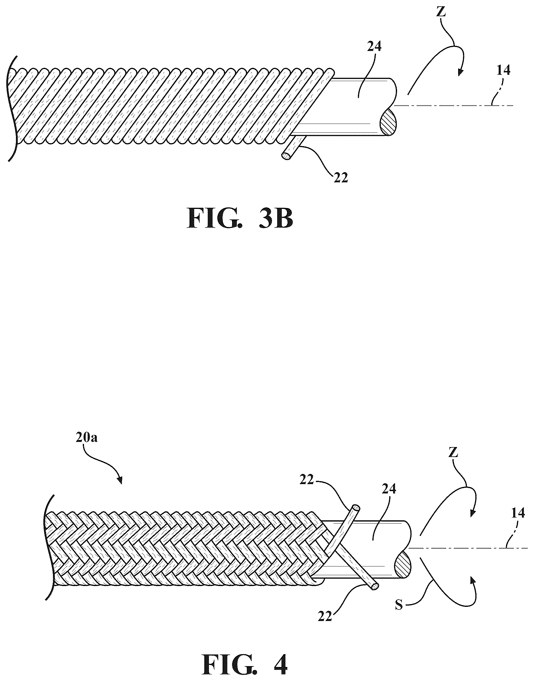 Patent US12492495 Figure 2 – Braided tubular textile sleeve with hybrid yarns and method of construction thereof