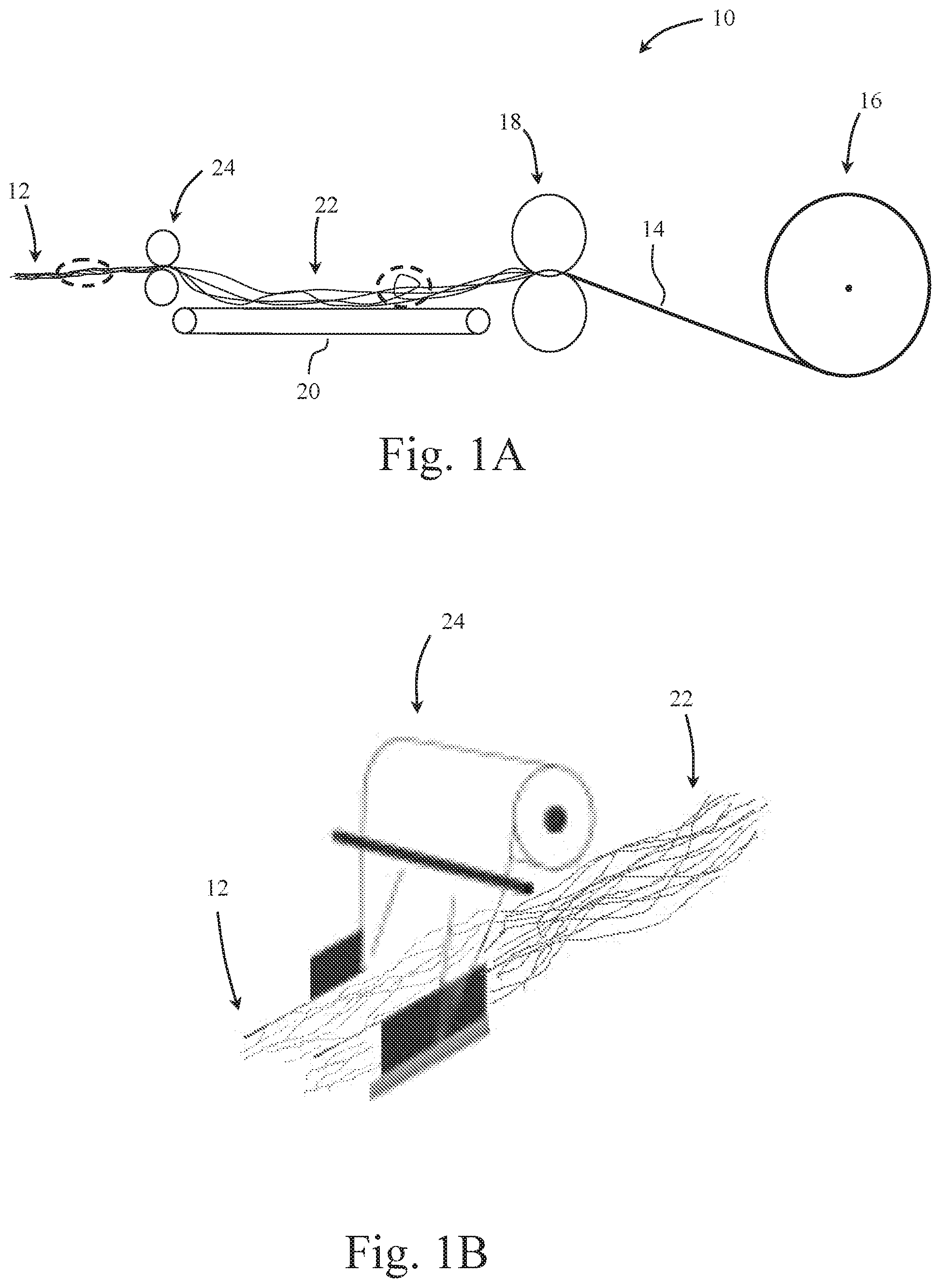 Patent US12492496 Figure 1 – Mesh structure and method of forming the mesh structure