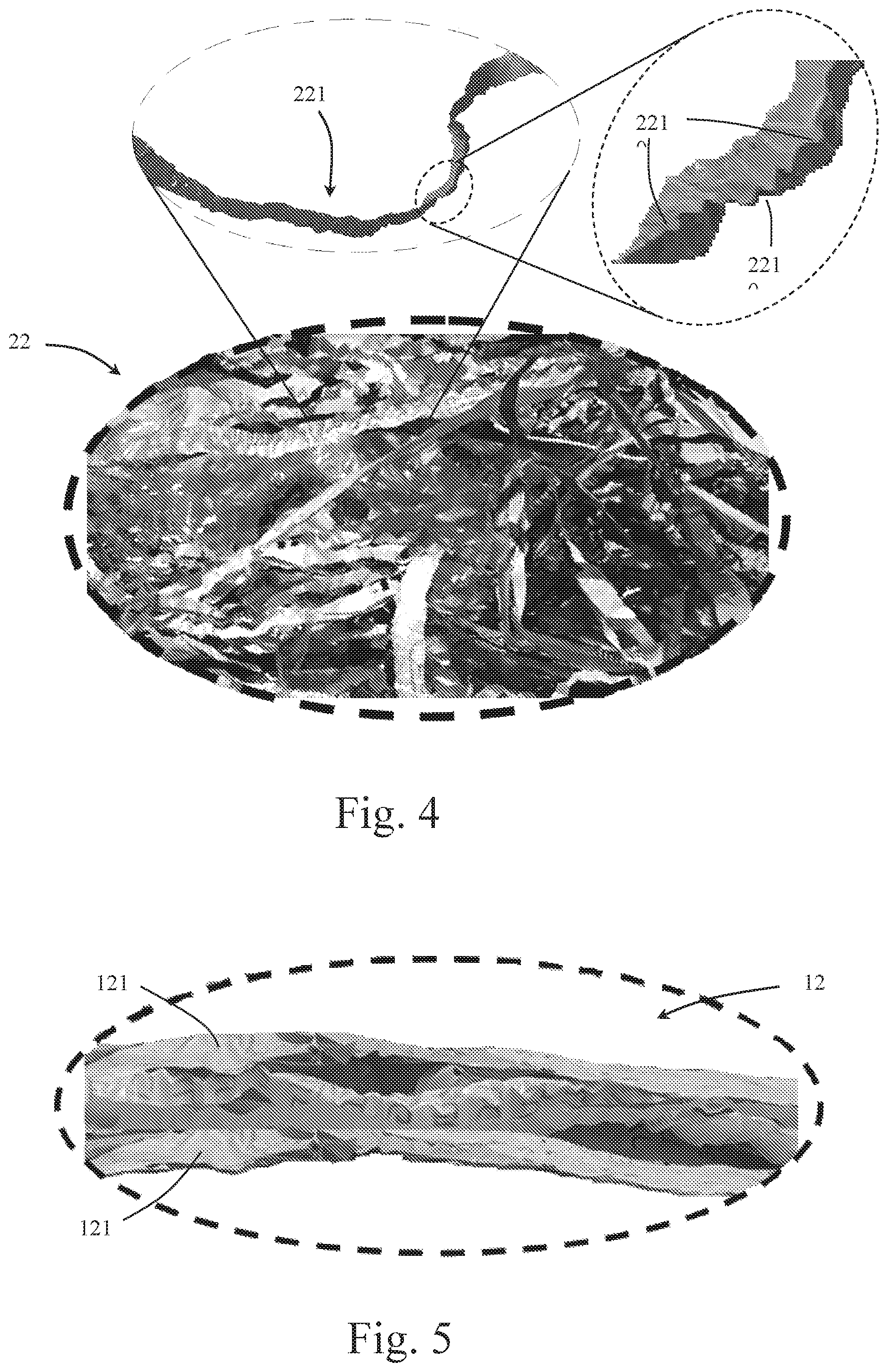 Patent US12492496 Figure 4 – Mesh structure and method of forming the mesh structure