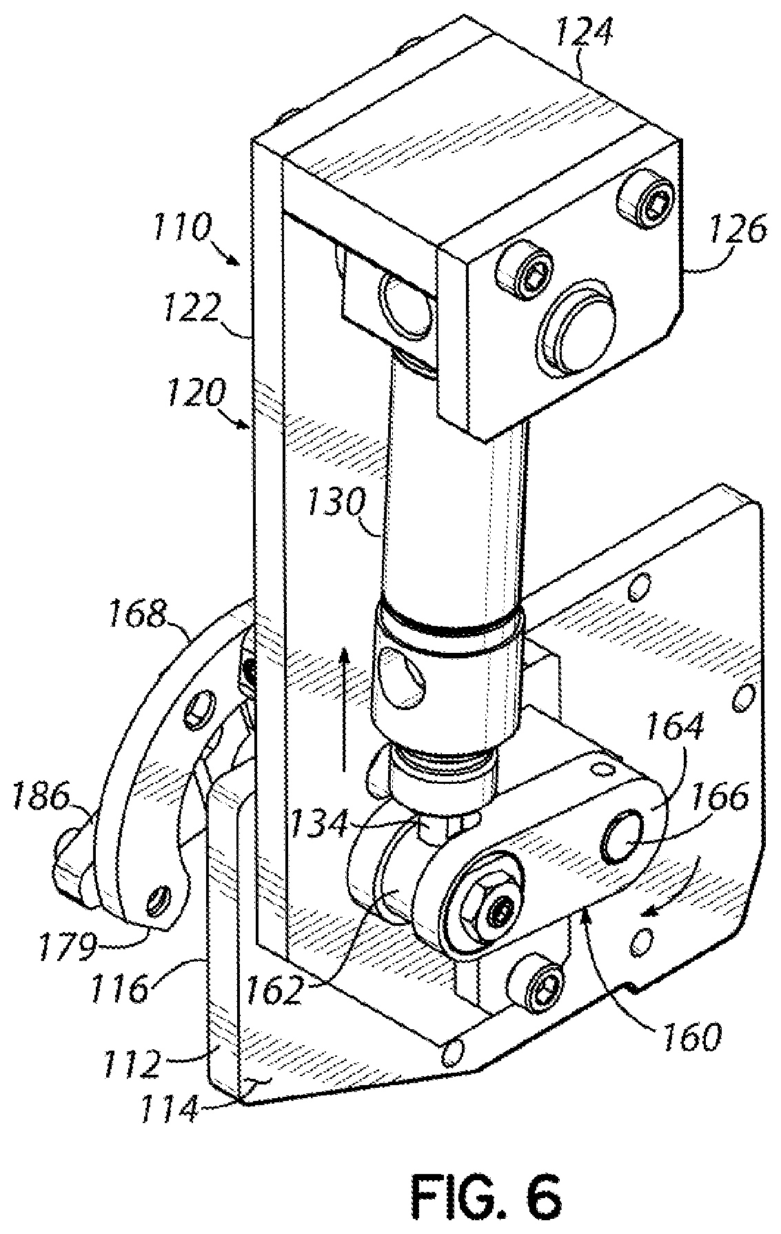 Patent US12492497 Figure 6 – Sewing machine with adjustable stepping height and related methods