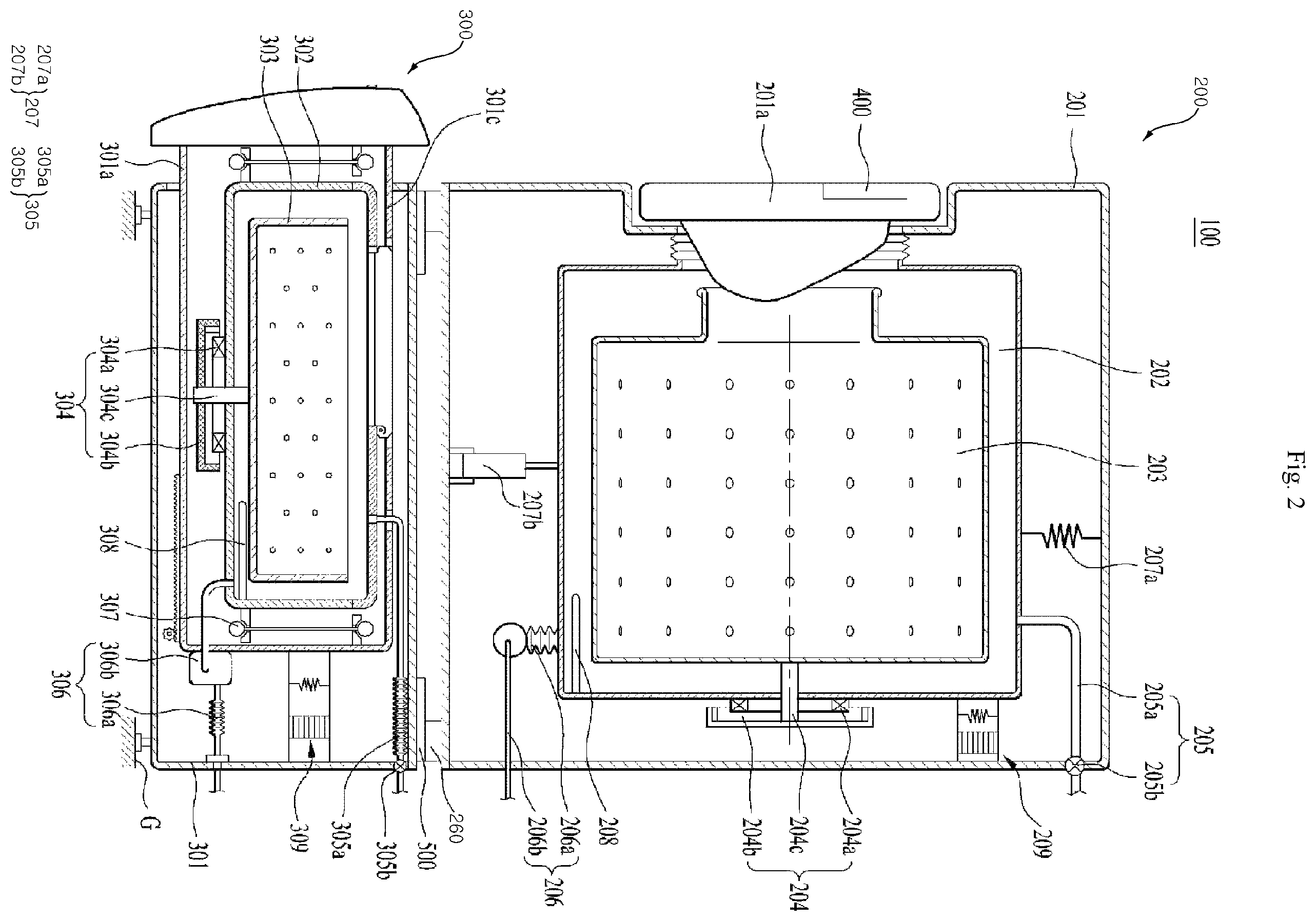 Patent US12492498 Figure 2 – Laundry treating apparatus