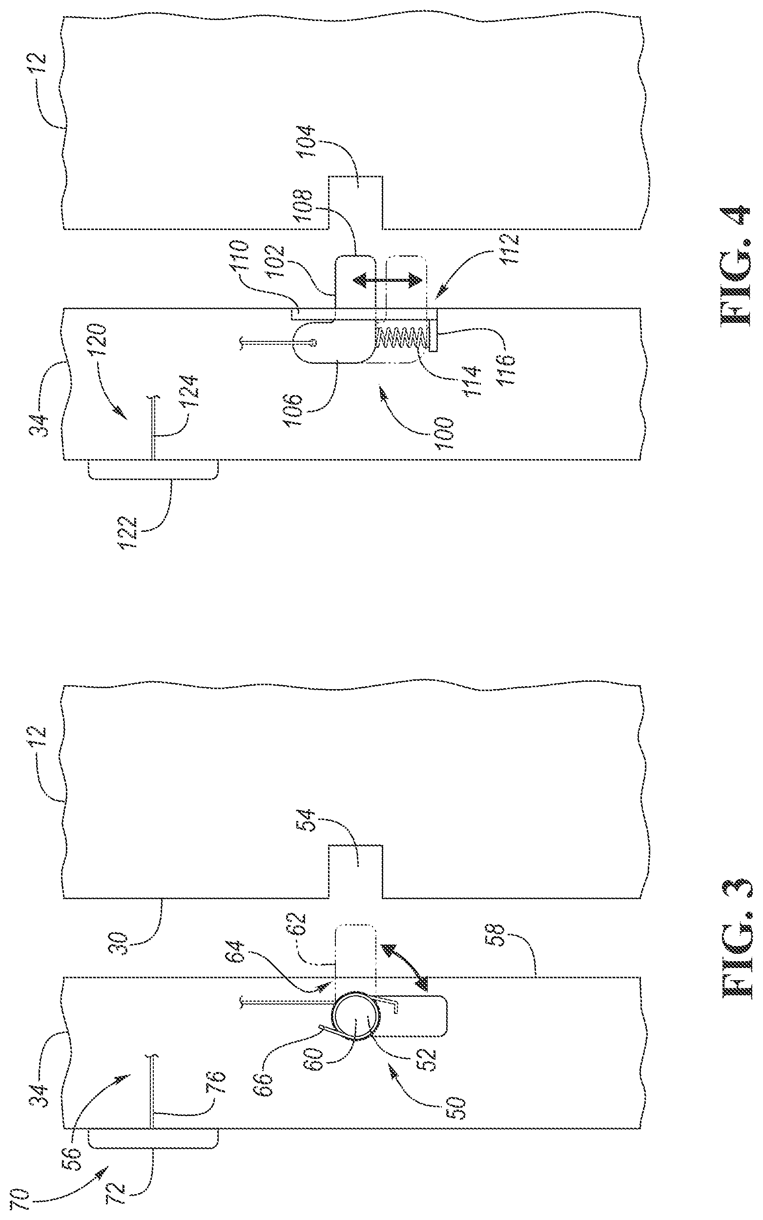 Patent US12492503 Figure 3 – Laundry appliance with anti-closure feature