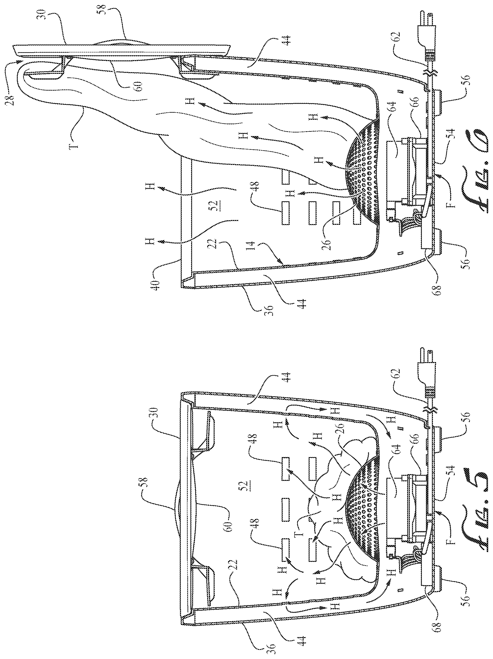 Patent US12492505 Figure 5 – Fabric article warmer and dryer