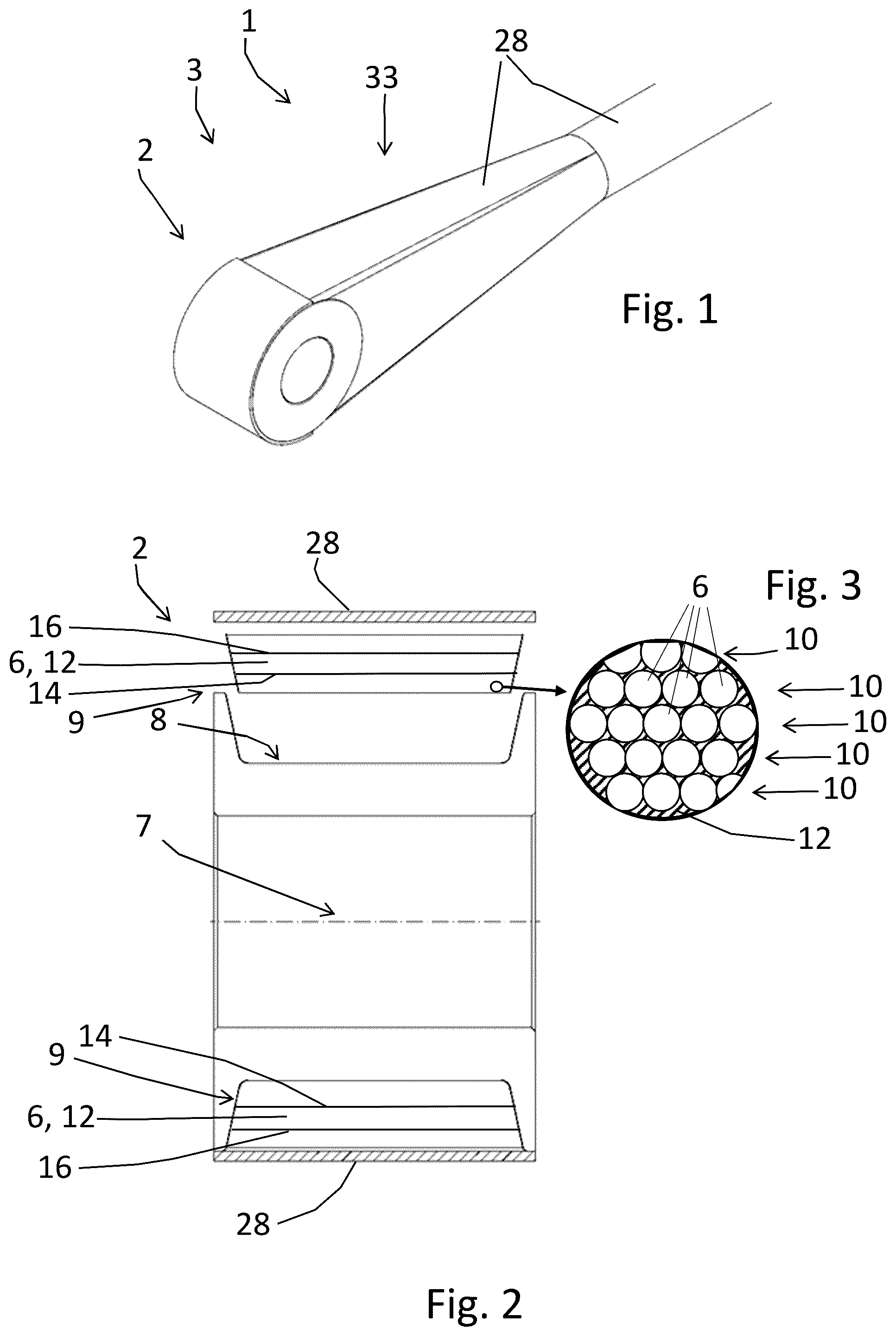 Patent US12492510 — Flexible cable with increased life span, and a method for producing a flexible cable — Figure 1