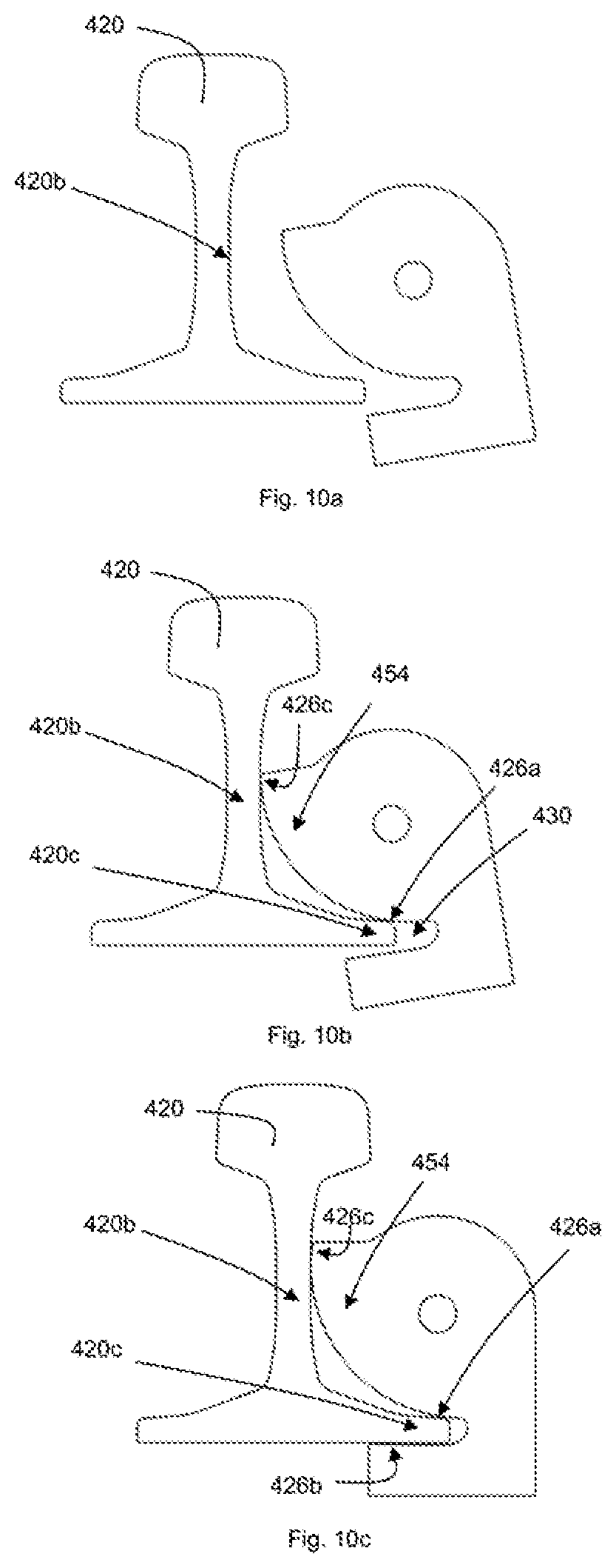 Patent US12492514 Figure 9 – Rail damper mounting apparatus and rail damper systems containing the same