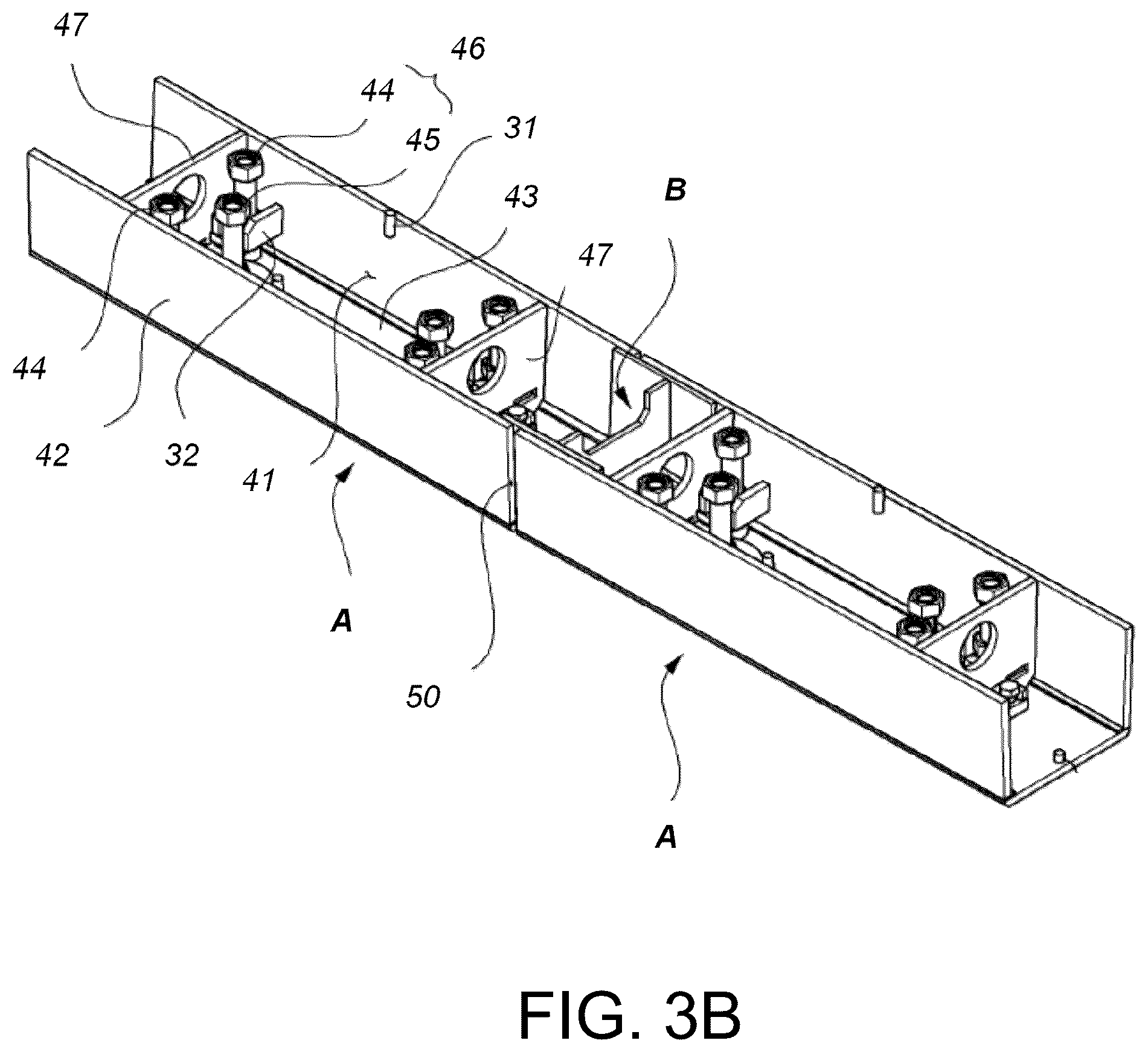 Patent US12492515 Figure 6 – Curve portion mold structure for manufacturing curved concrete panel for mountain railway rack track, and curved concrete panel manufacturing method using the same