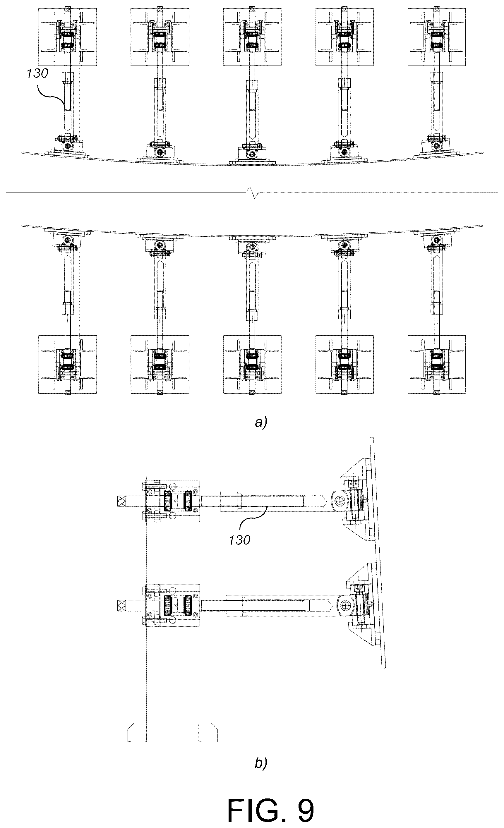 Patent US12492515 Figure 12 – Curve portion mold structure for manufacturing curved concrete panel for mountain railway rack track, and curved concrete panel manufacturing method using the same