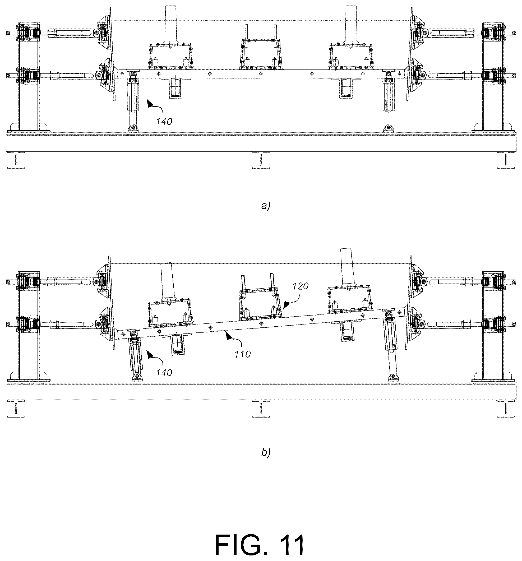 Patent US12492515 Figure 14 – Curve portion mold structure for manufacturing curved concrete panel for mountain railway rack track, and curved concrete panel manufacturing method using the same