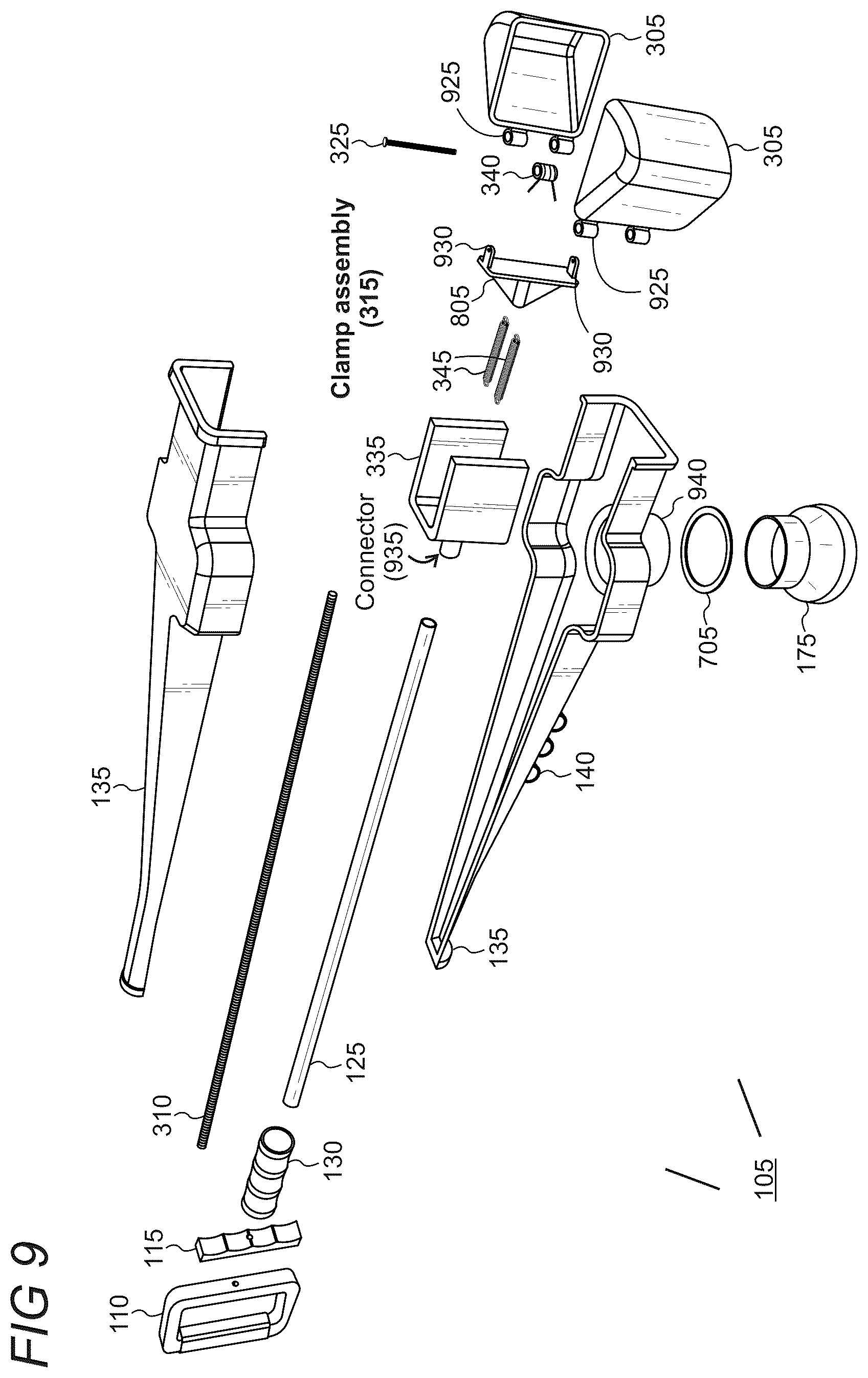 Patent US12492519 Figure 7 – Portable device for collecting and disposing pet waste