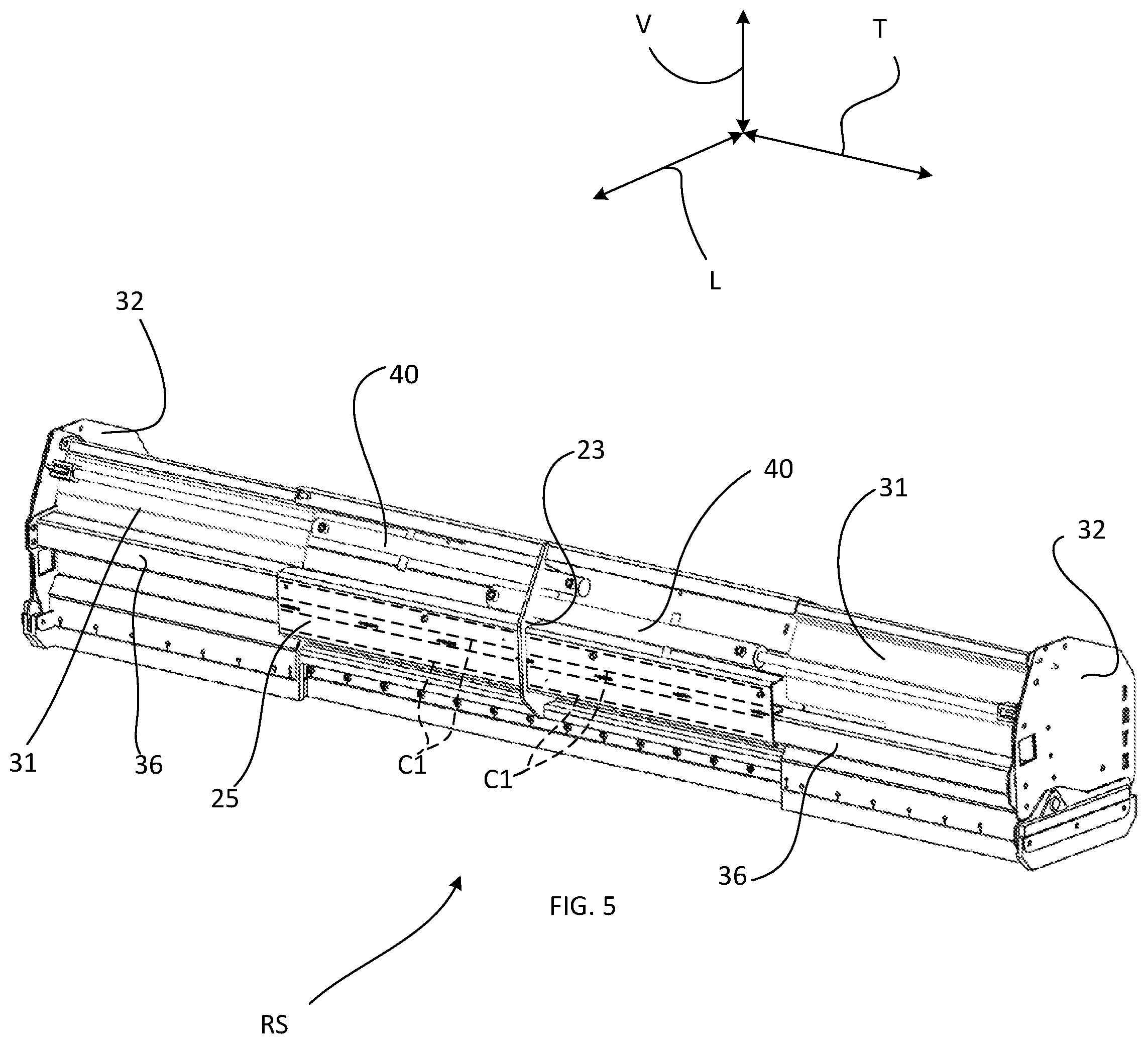 Patent US12492520 Figure 5 – Extendable plow blade