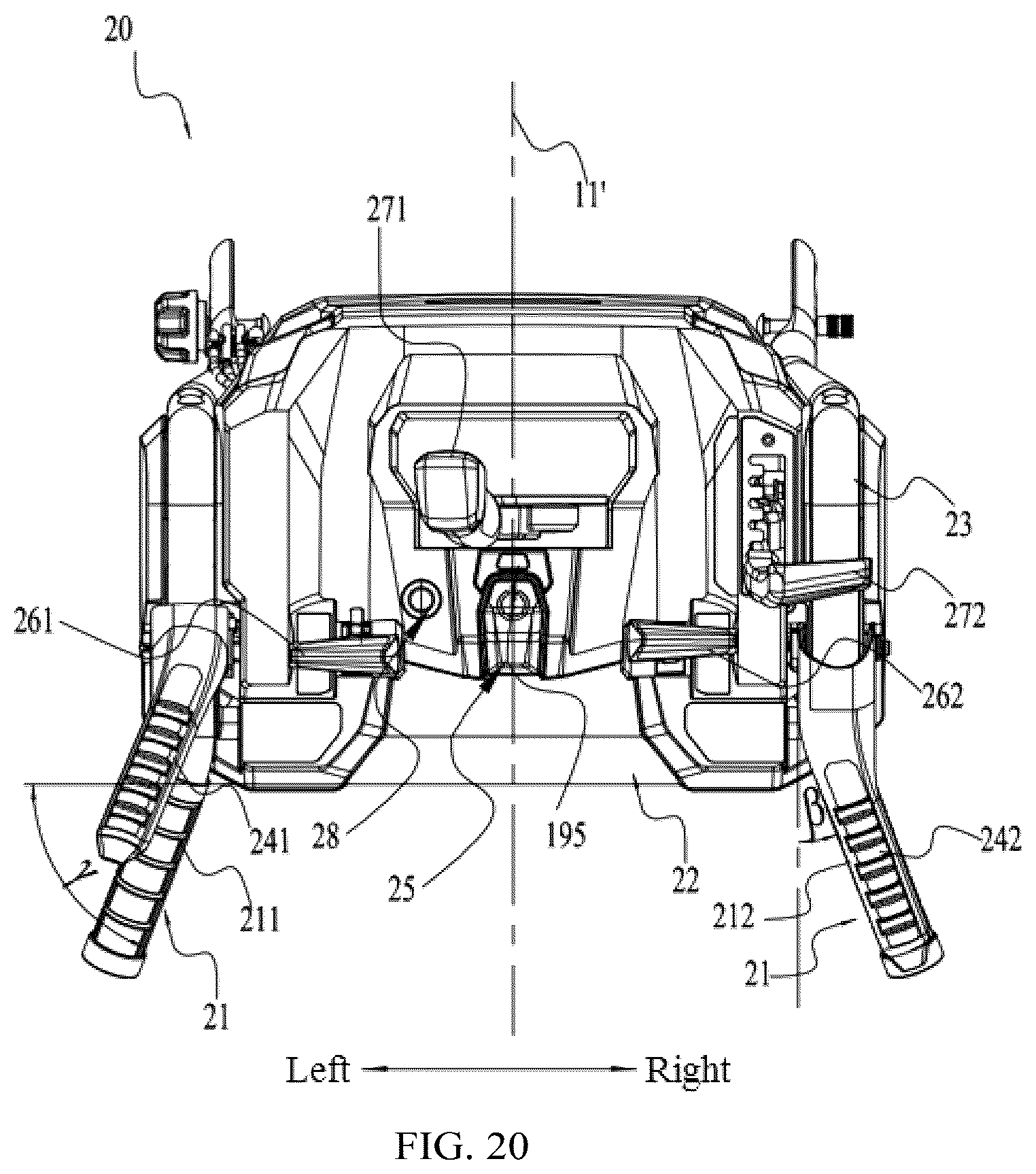 Patent US12492521 Figure 20 – Snow thrower