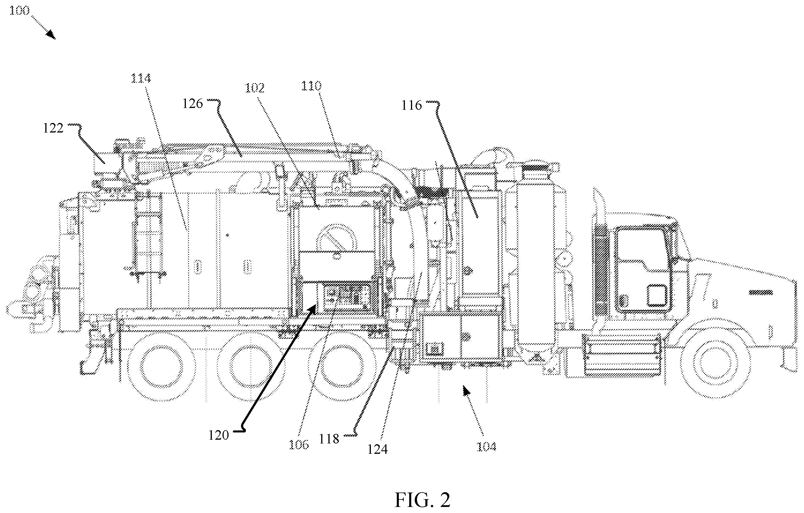 Patent US12492529 Figure 2 – Boom assembly for an excavation vehicle and method thereof
