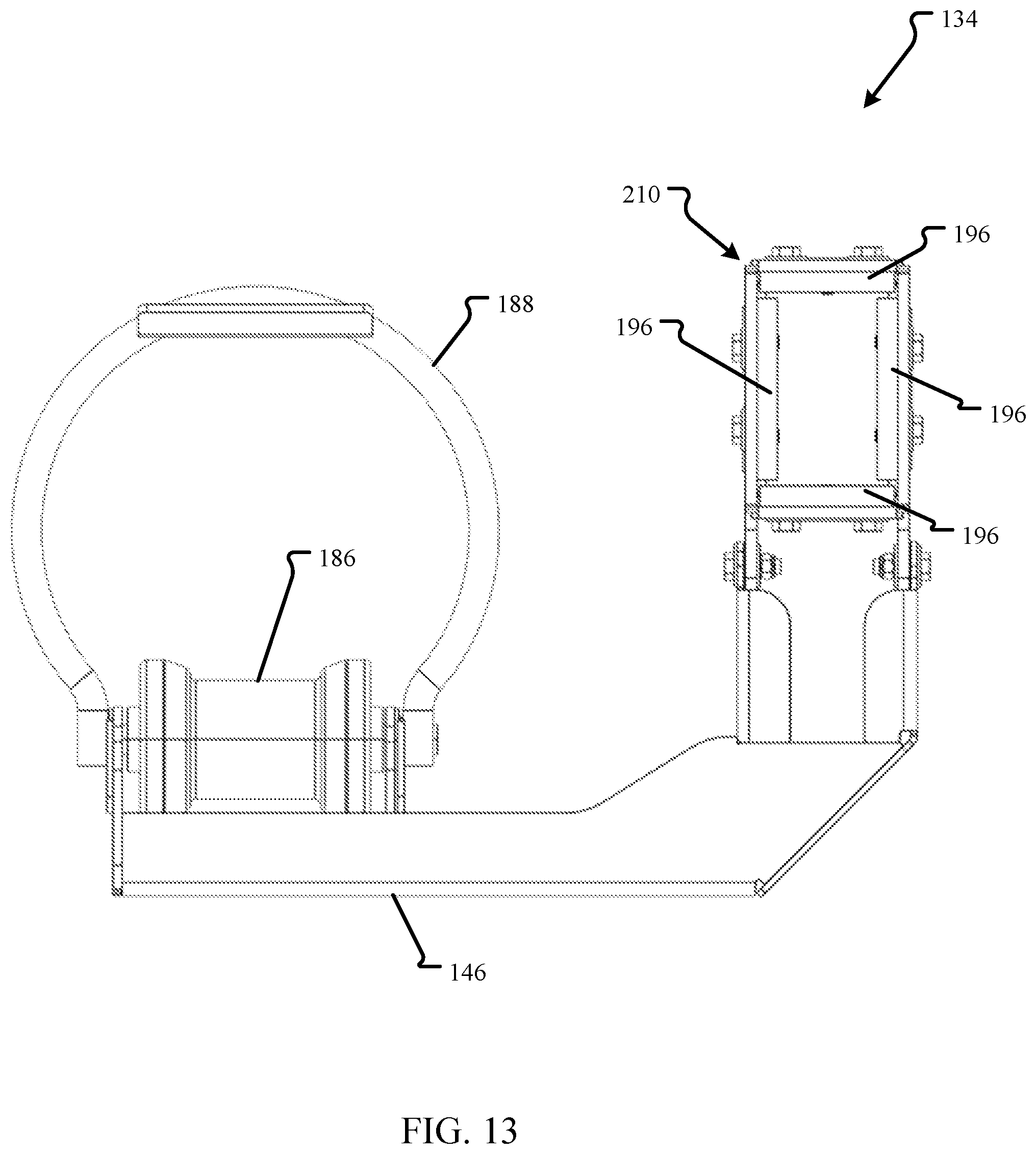 Patent US12492529 Figure 11 – Boom assembly for an excavation vehicle and method thereof