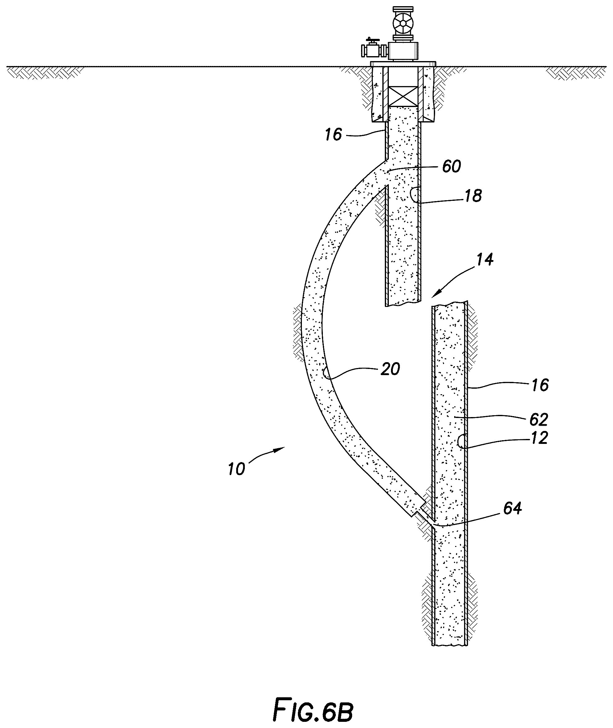 Patent US12492534 Figure 11 – Accessing wells below an obstruction or discontinuity