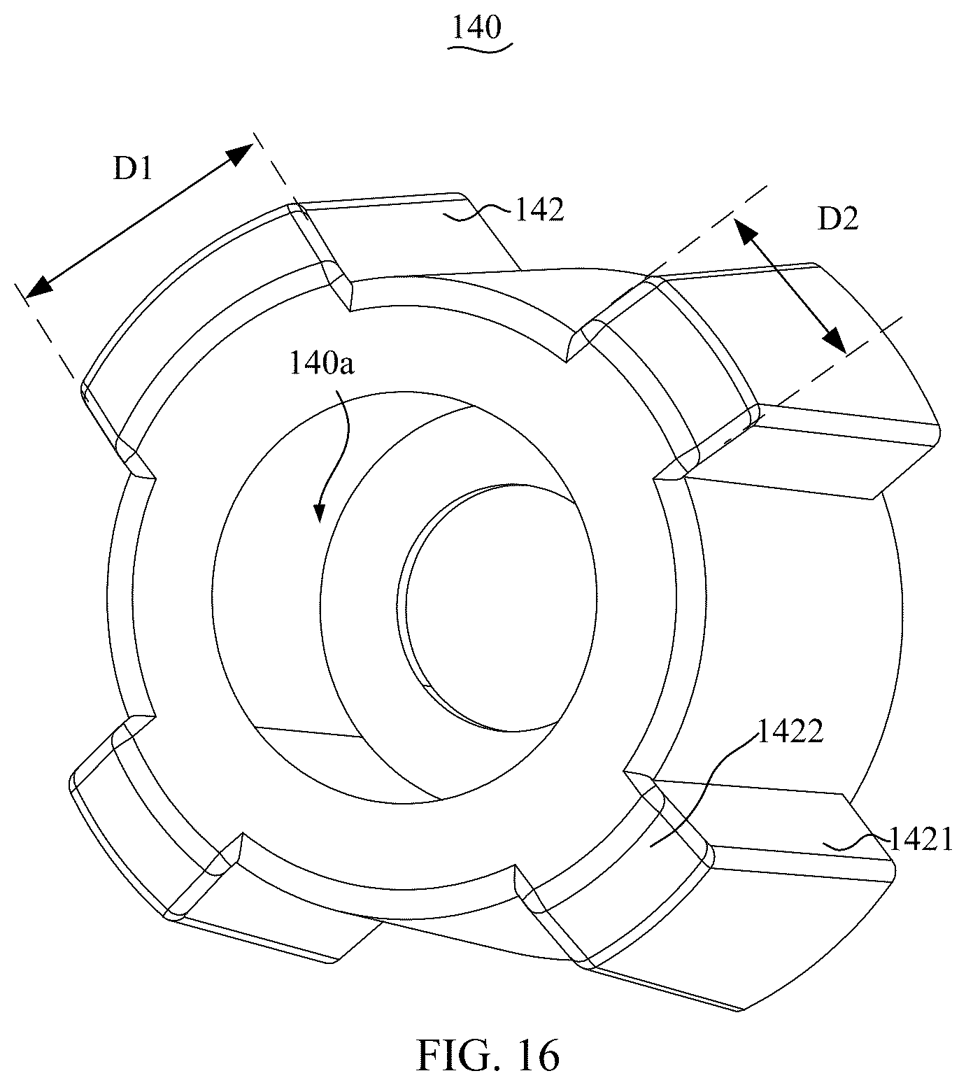 Patent US12492535 Figure 14 – Handle assembly, faucet controller, and faucet