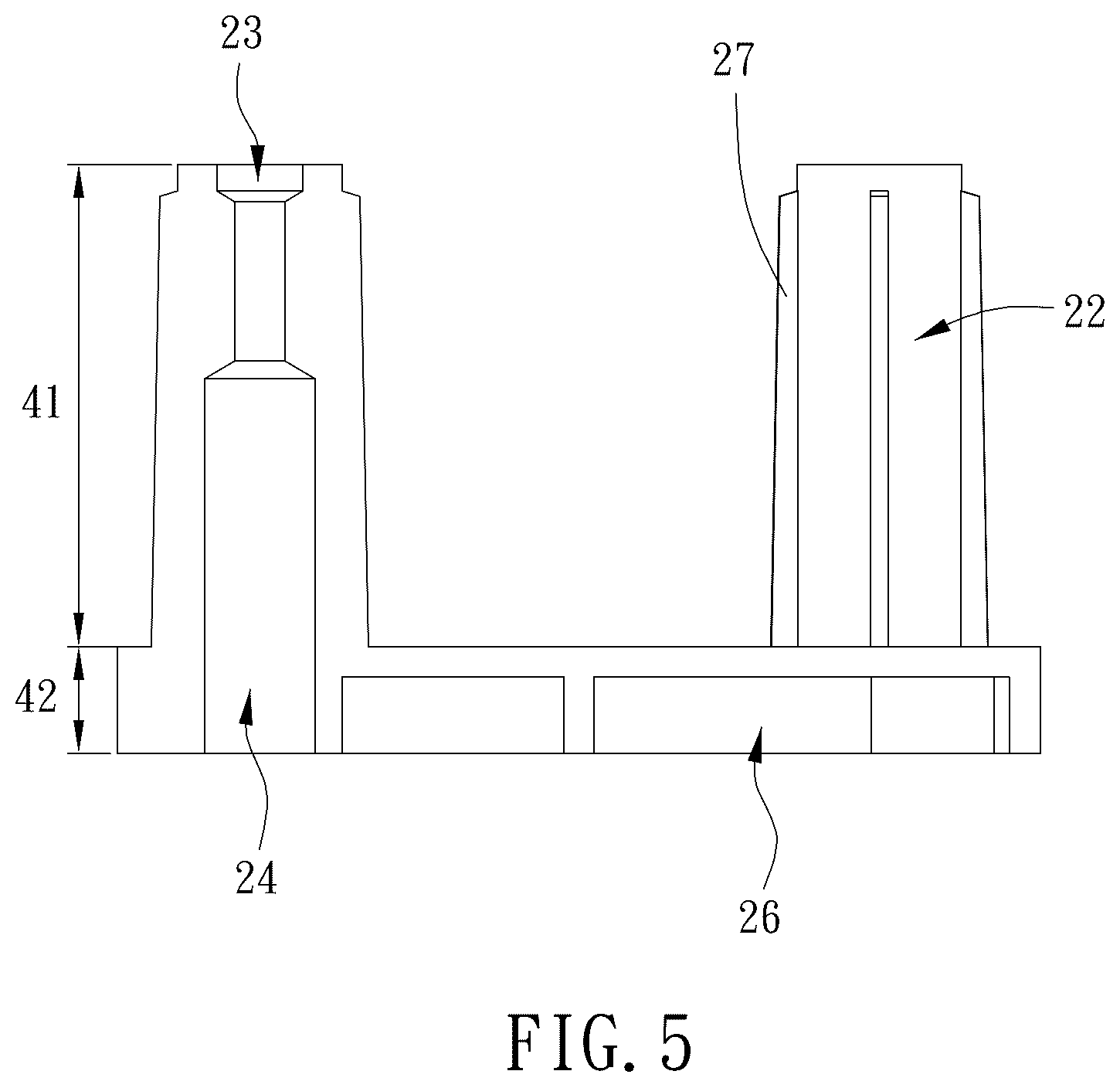 Patent US12492536 Figure 5 – Valve assembly