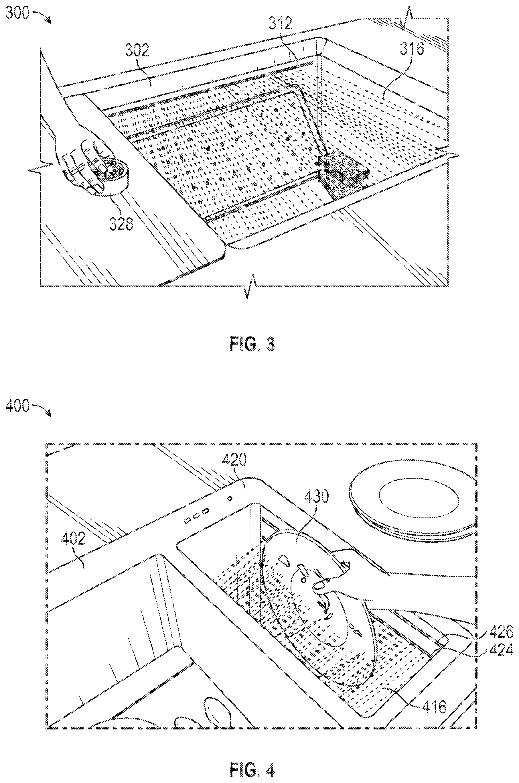 Patent US12492538 Figure 2 – Cleaning sink