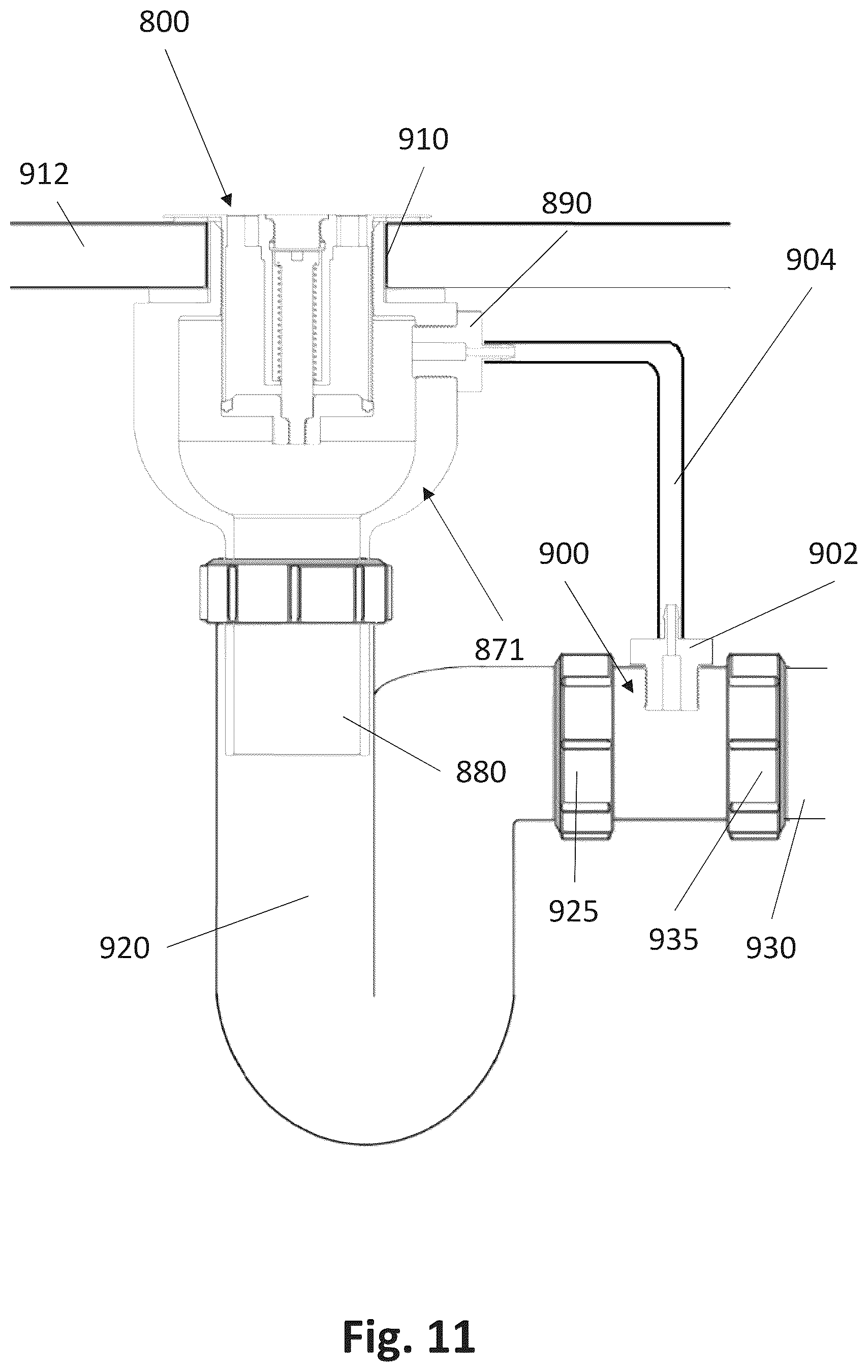 Patent US12492539 Figure 17 – Drain pipe connector system
