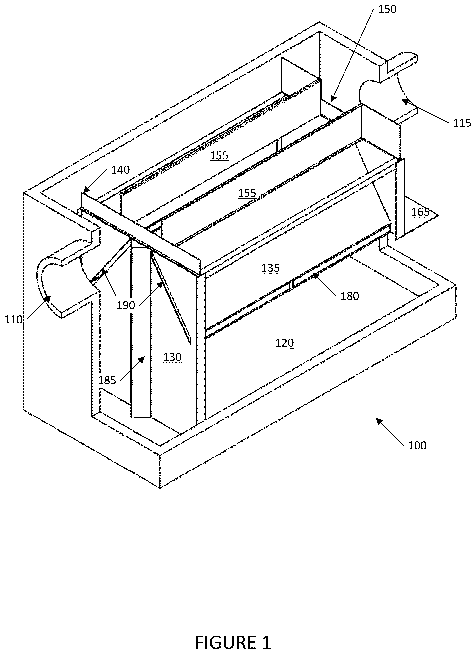 Patent US12492544 Figure 1 – Crossflow setting devices and methods of use