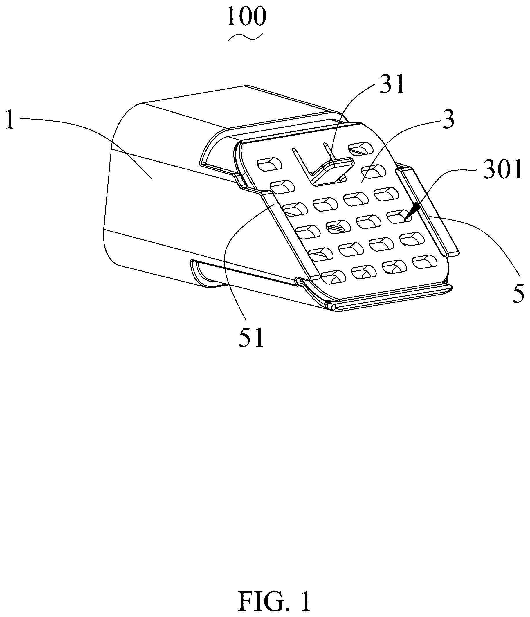 Patent US12492545 Figure 1 – Non-return device for pipeline port