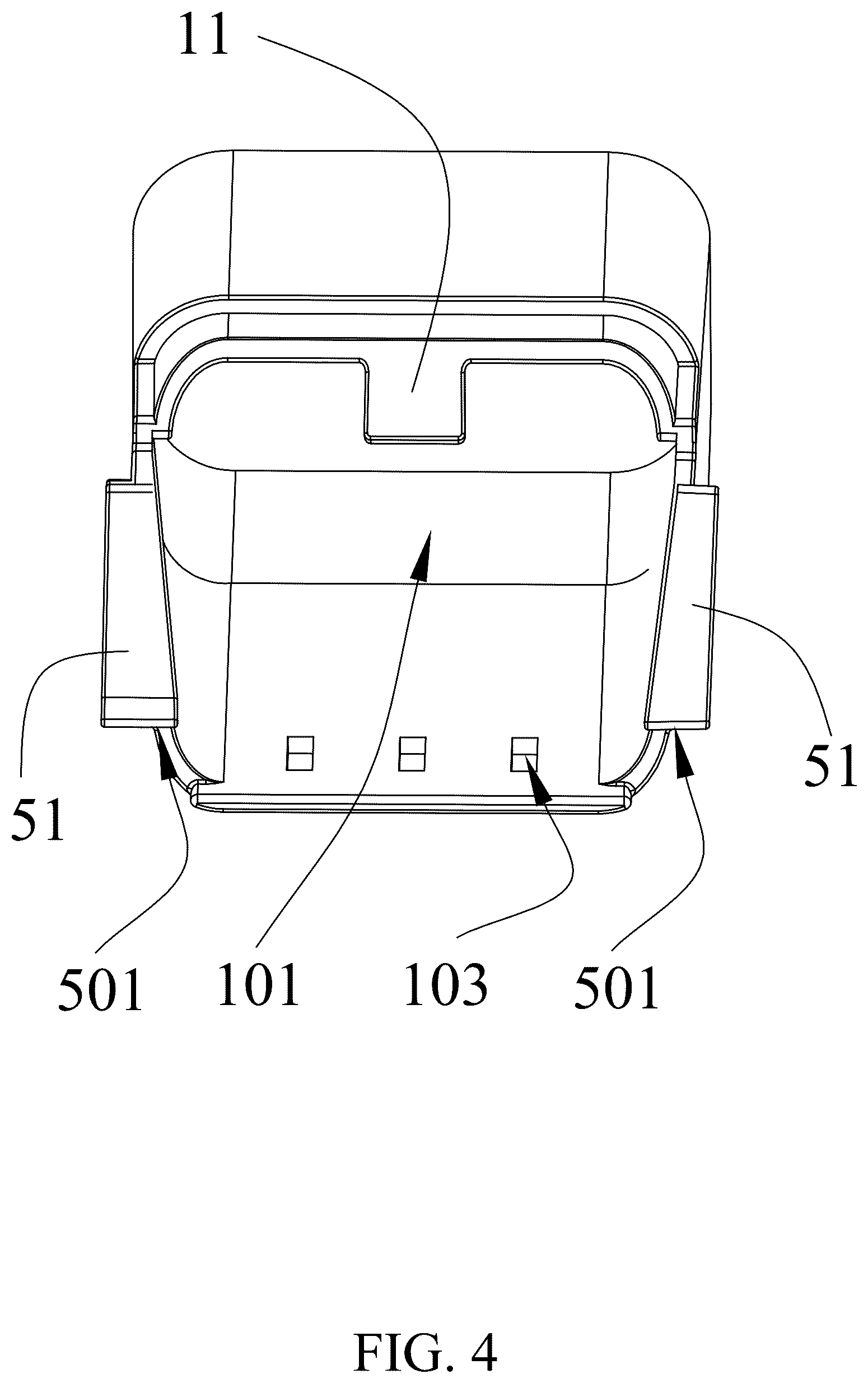 Patent US12492545 Figure 4 – Non-return device for pipeline port