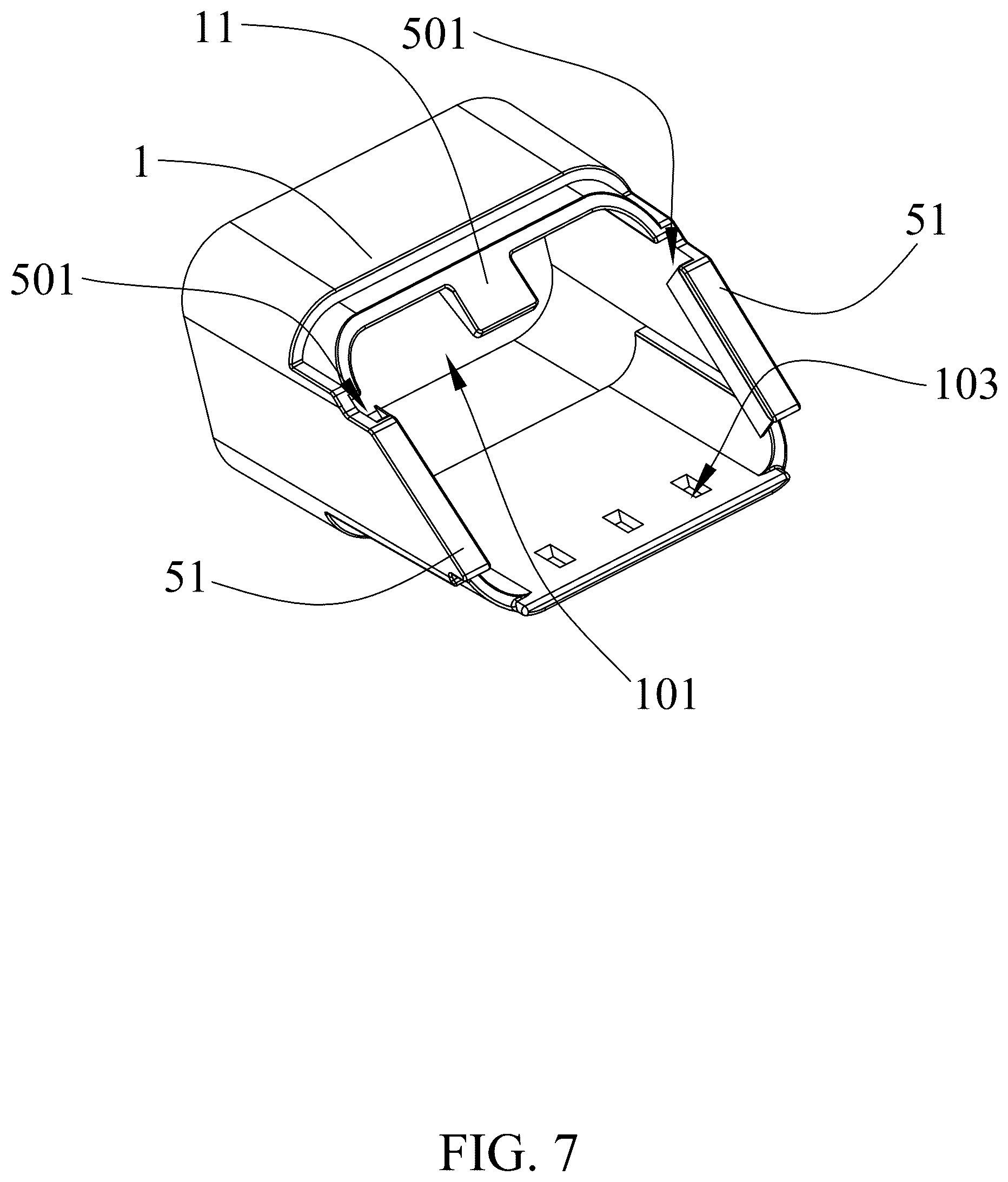 Patent US12492545 Figure 7 – Non-return device for pipeline port