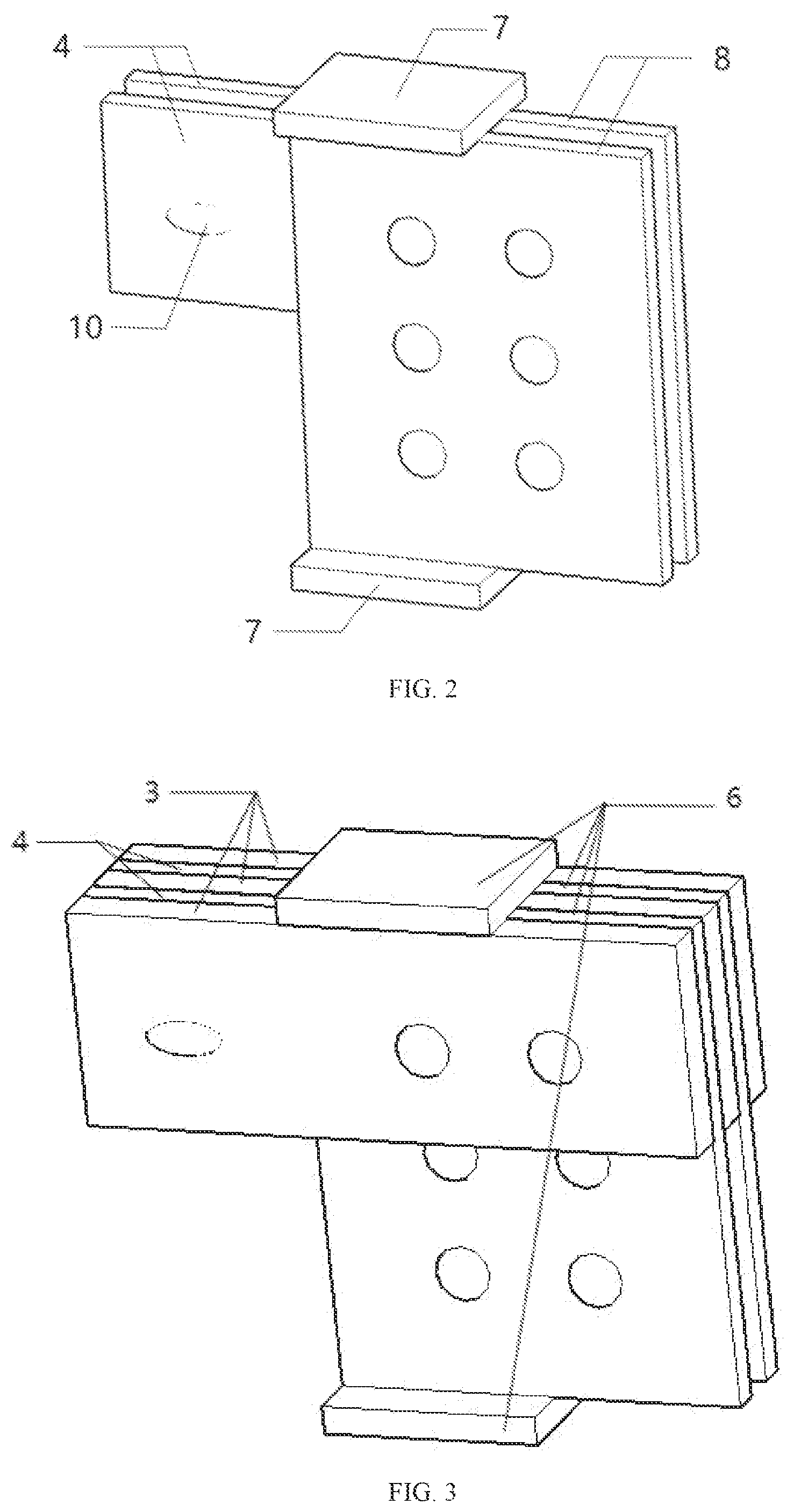 Patent US12492548 Figure 2 – Reconsolidated bamboo beam-column joint connected by subassembly and design method