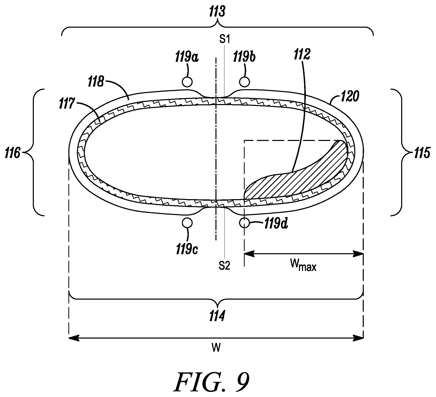 Patent US12492550 Figure 8 – Foam envelope for sealing large volumes