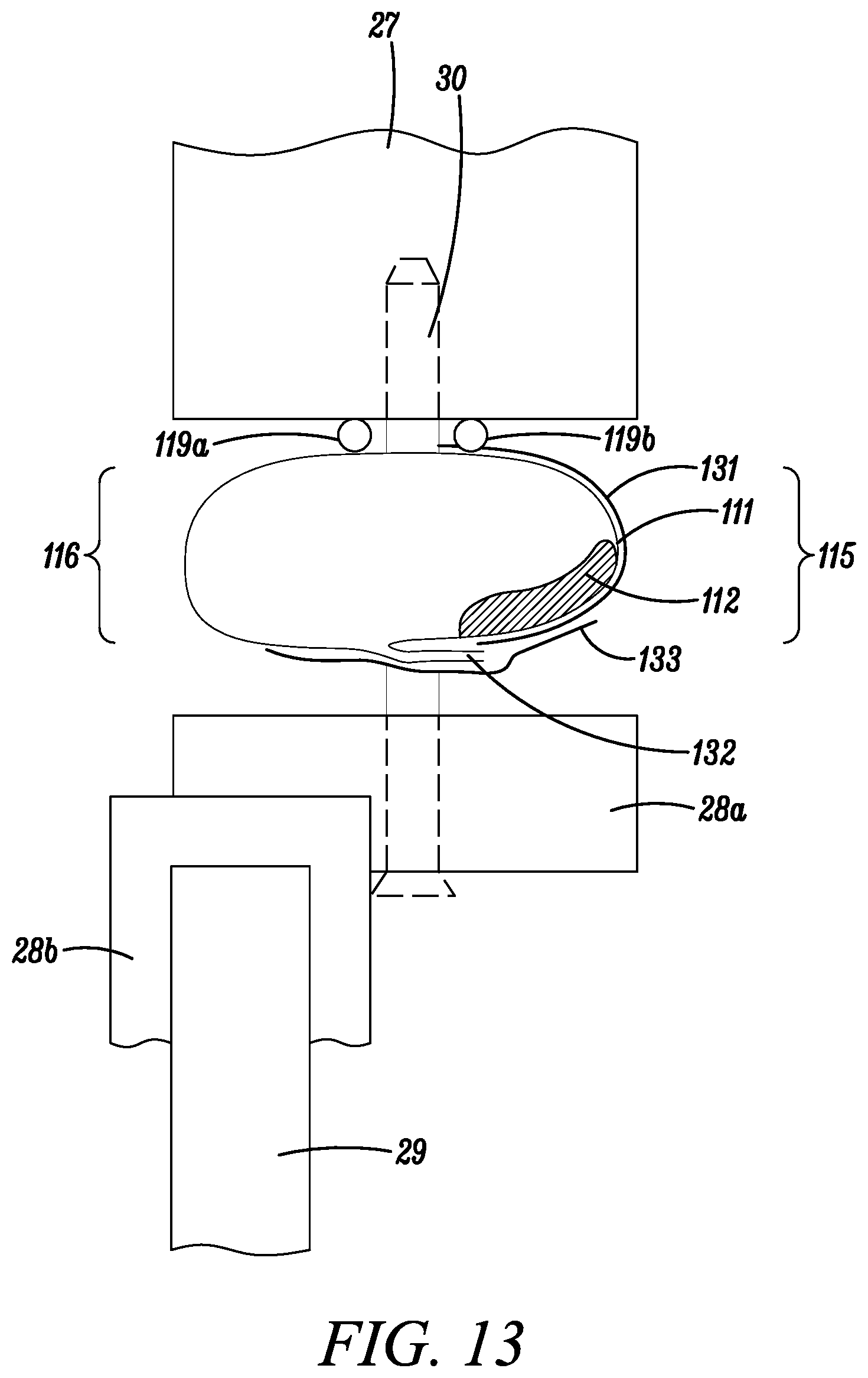 Patent US12492550 Figure 11 – Foam envelope for sealing large volumes