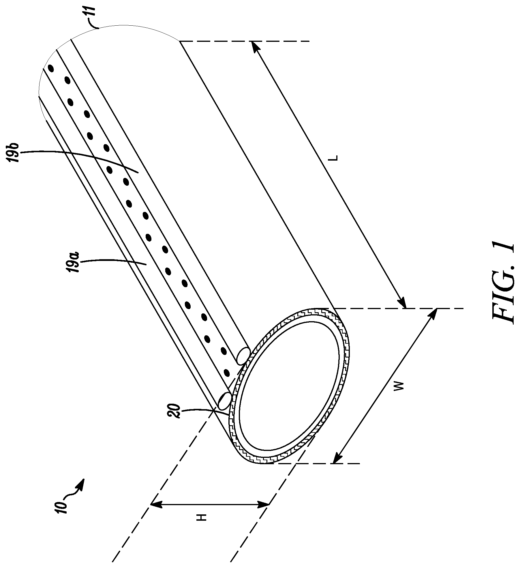 Patent US12492551 Figure 1 – Foam envelope for sealing large volumes