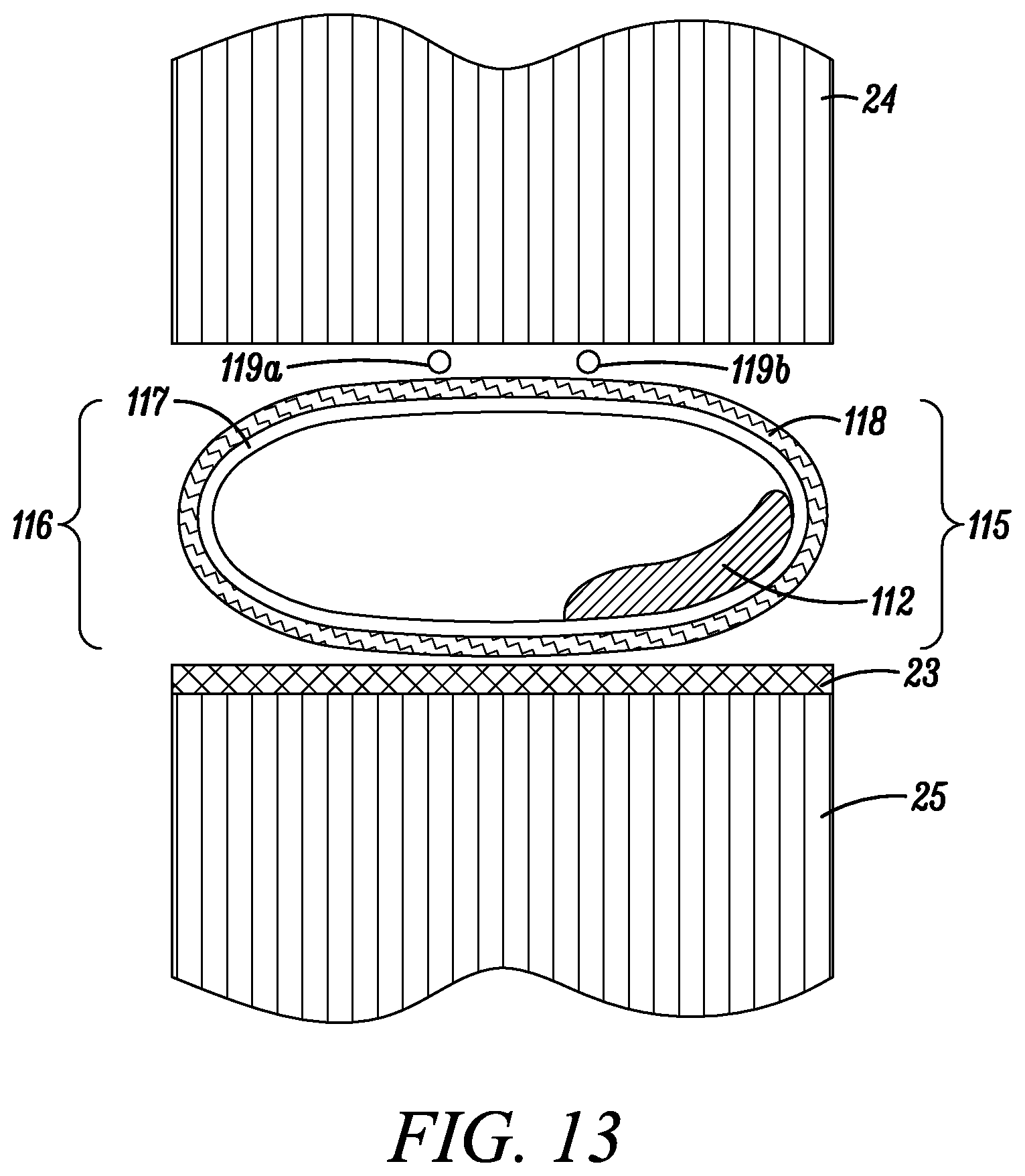 Patent US12492551 Figure 11 – Foam envelope for sealing large volumes