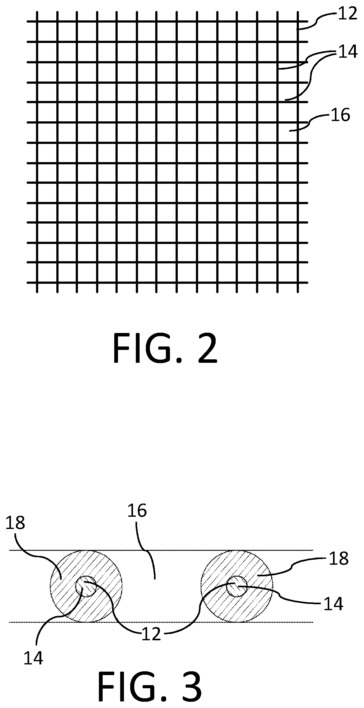 Patent US12492552 Figure 2 – Intumescent grid
