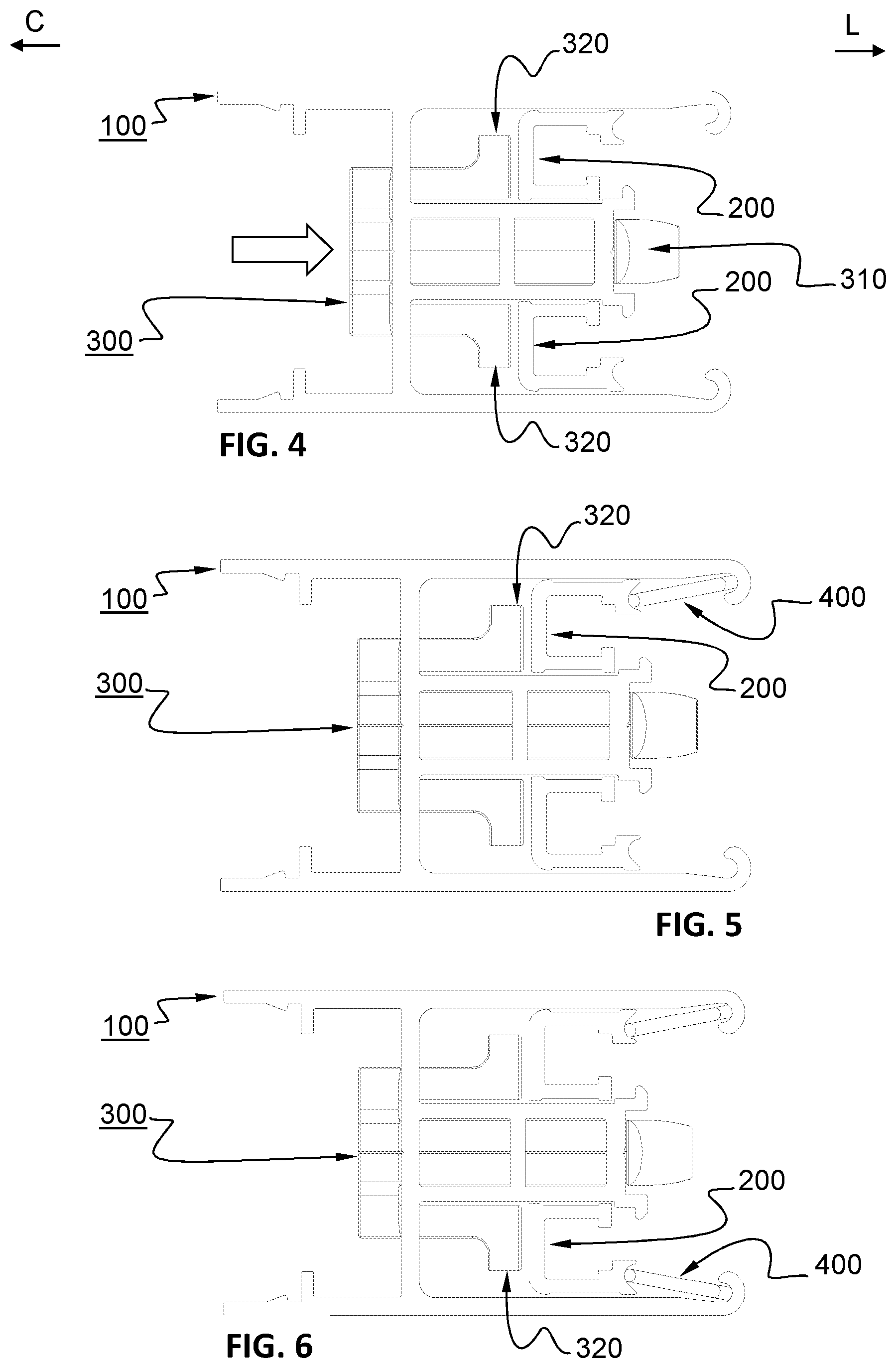 Patent US12492554 Figure 2 – Dynamic canvas tensioning system