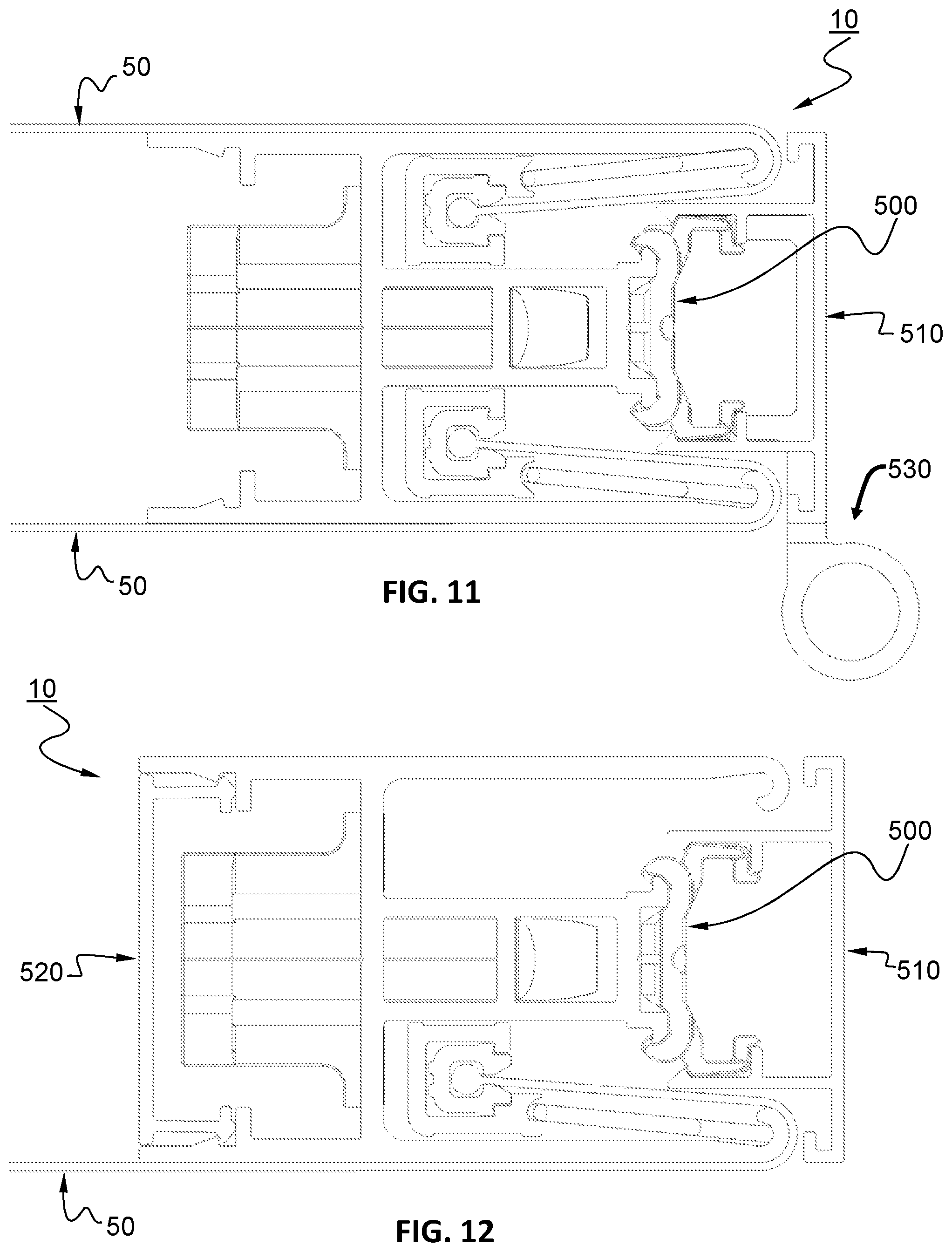 Patent US12492554 Figure 5 – Dynamic canvas tensioning system