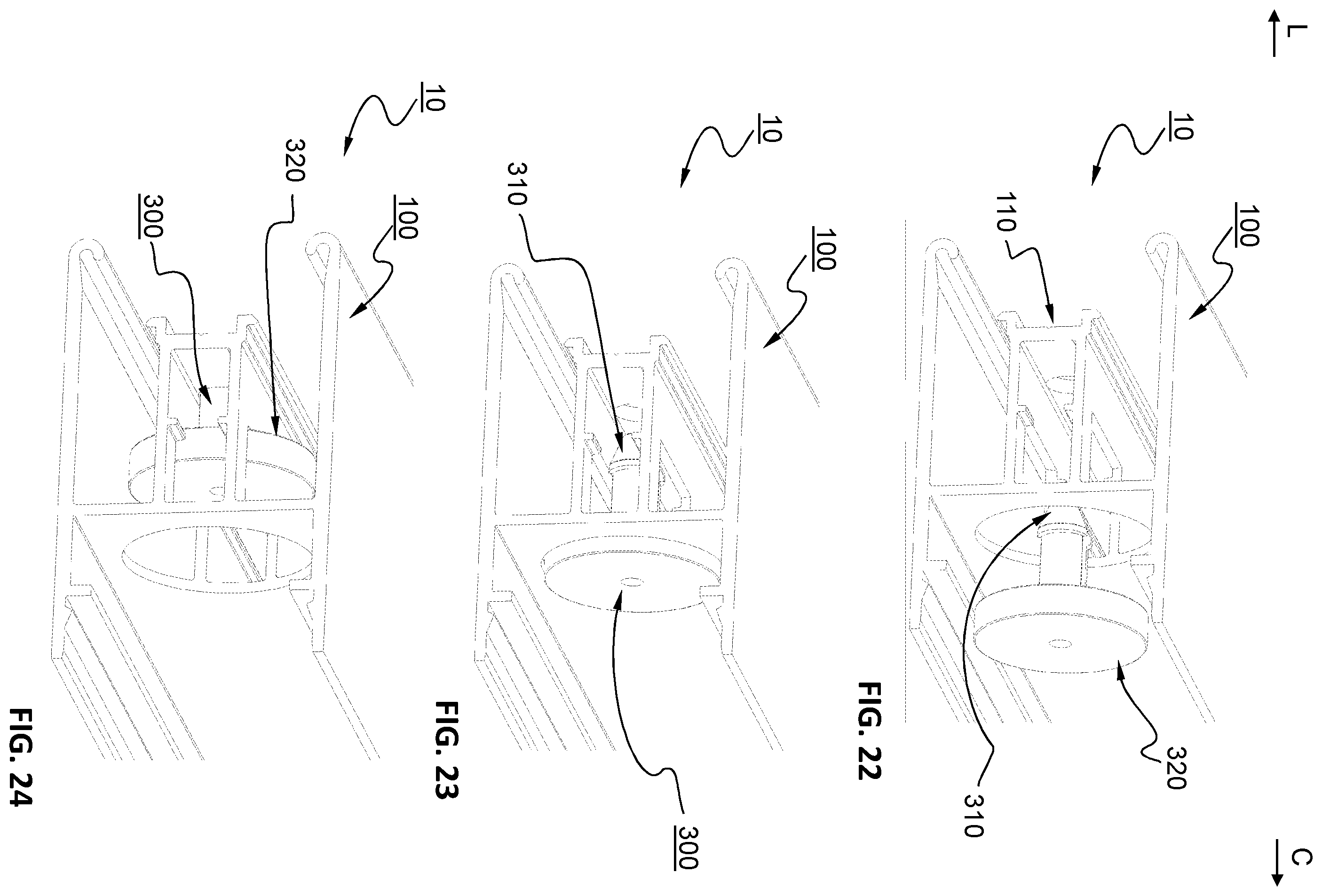 Patent US12492554 Figure 9 – Dynamic canvas tensioning system