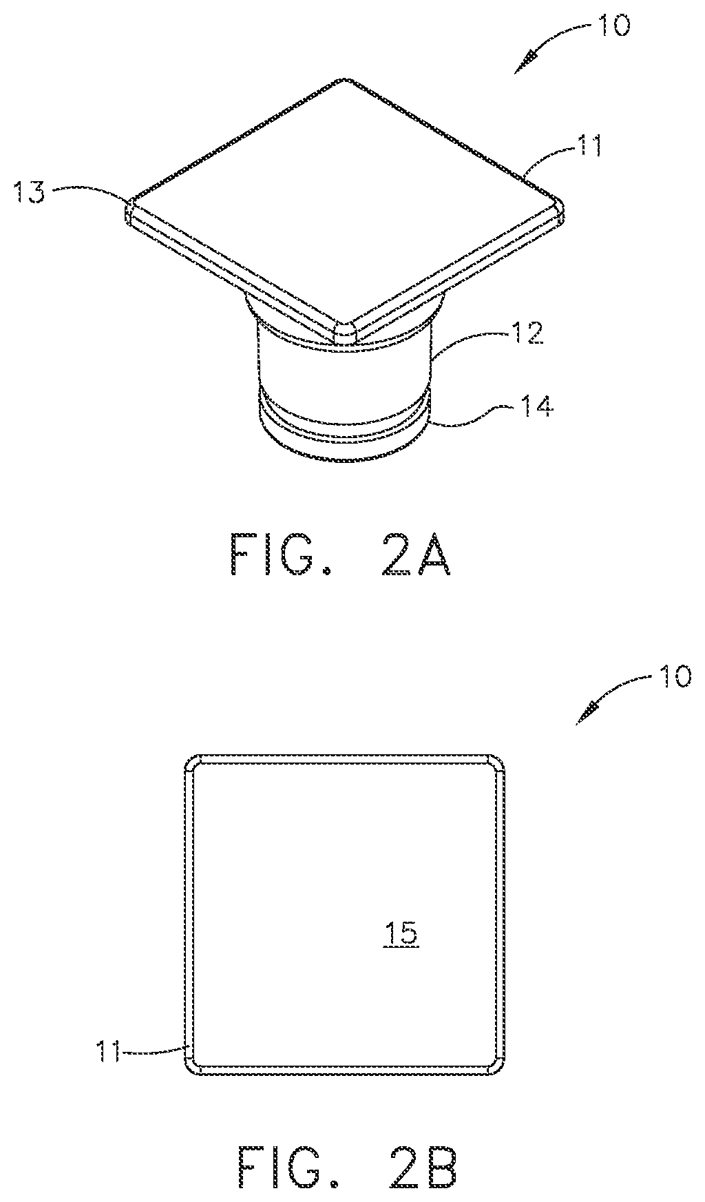 Patent US12492555 Figure 2 – Protective device for protruding objects