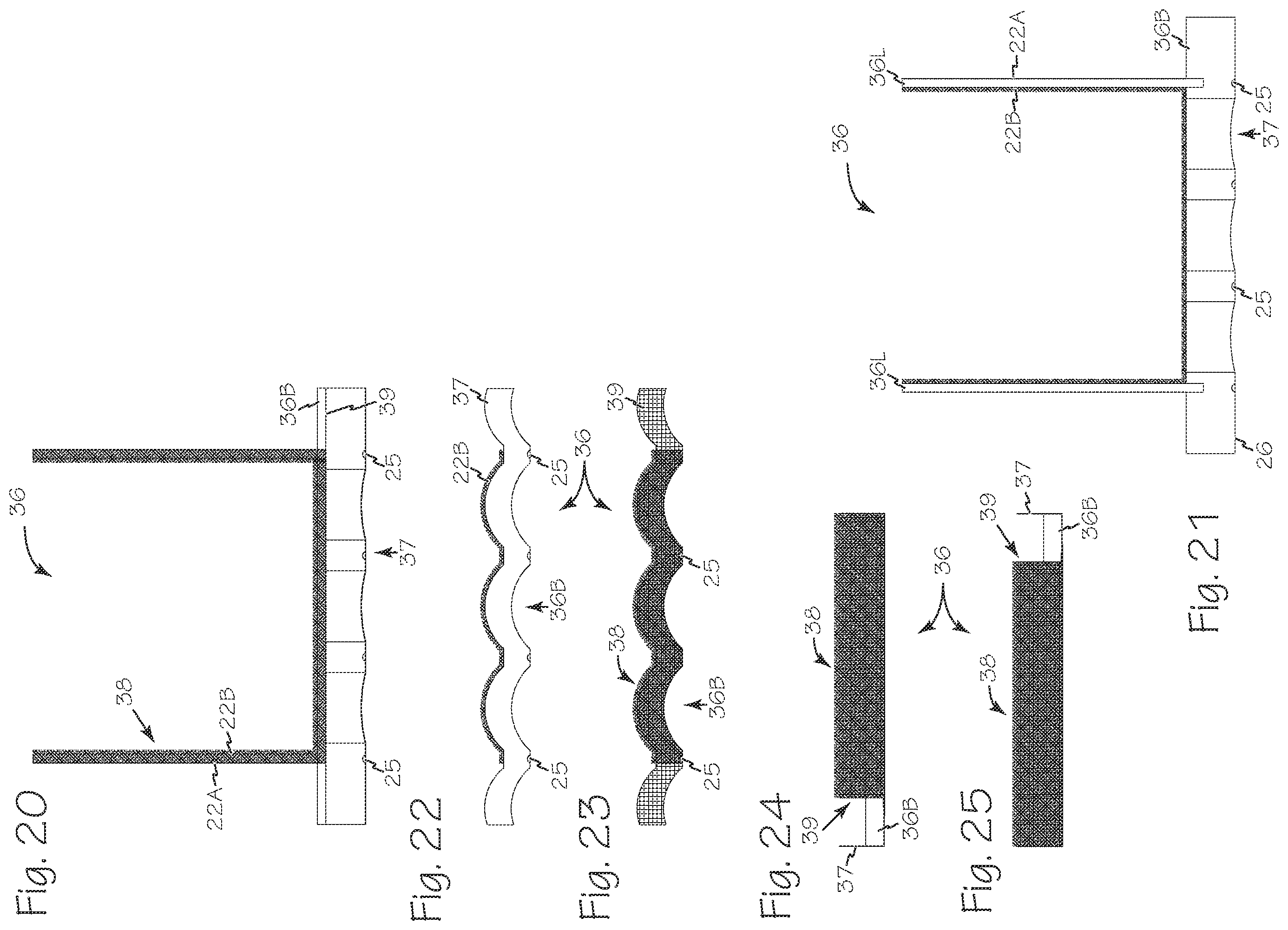 Patent US12492557 Figure 6 – Flame, ember and rain resistant vent inserts for roof vents