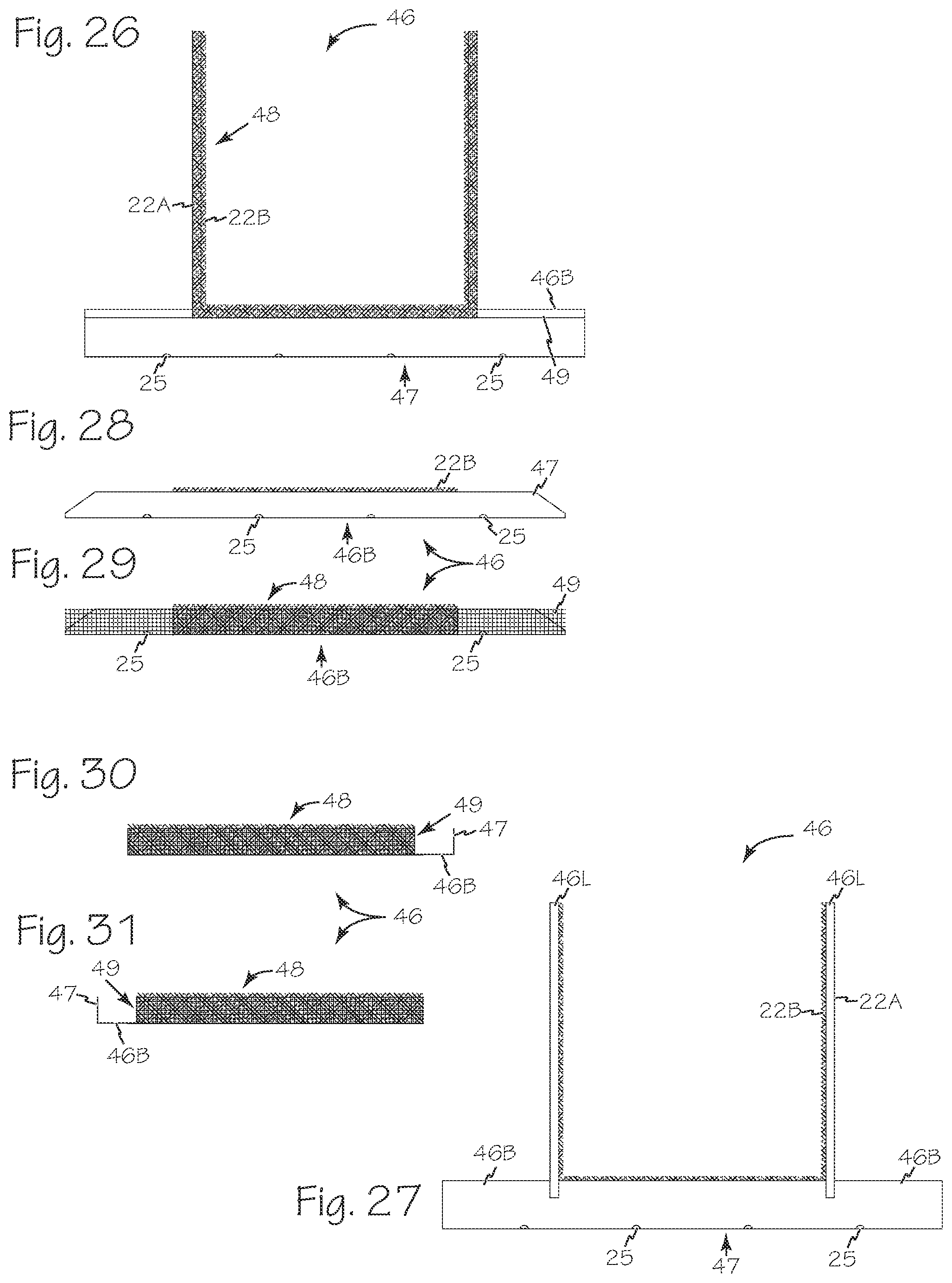 Patent US12492557 Figure 7 – Flame, ember and rain resistant vent inserts for roof vents