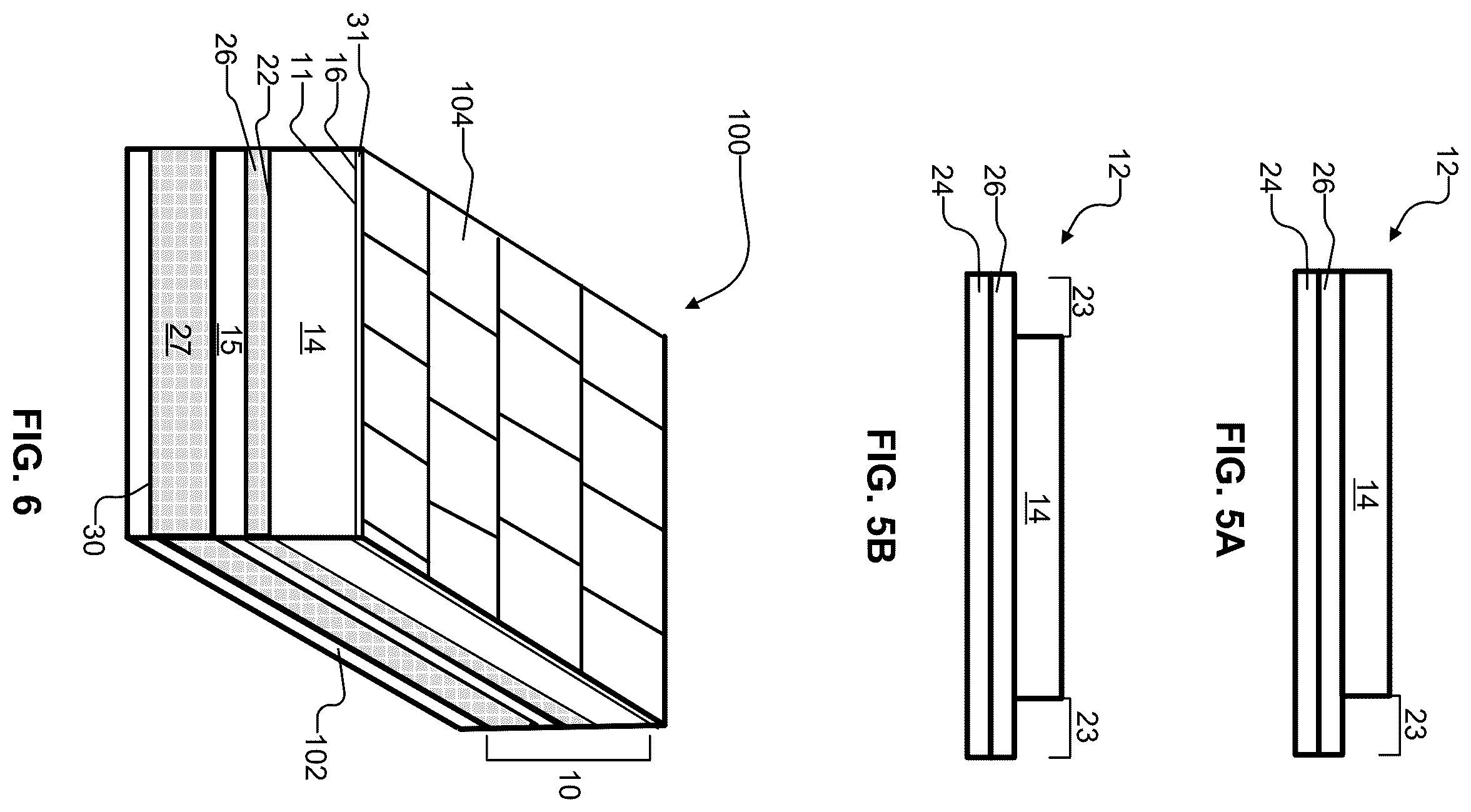 Patent US12492558 Figure 3 – Multi-layer roofing system