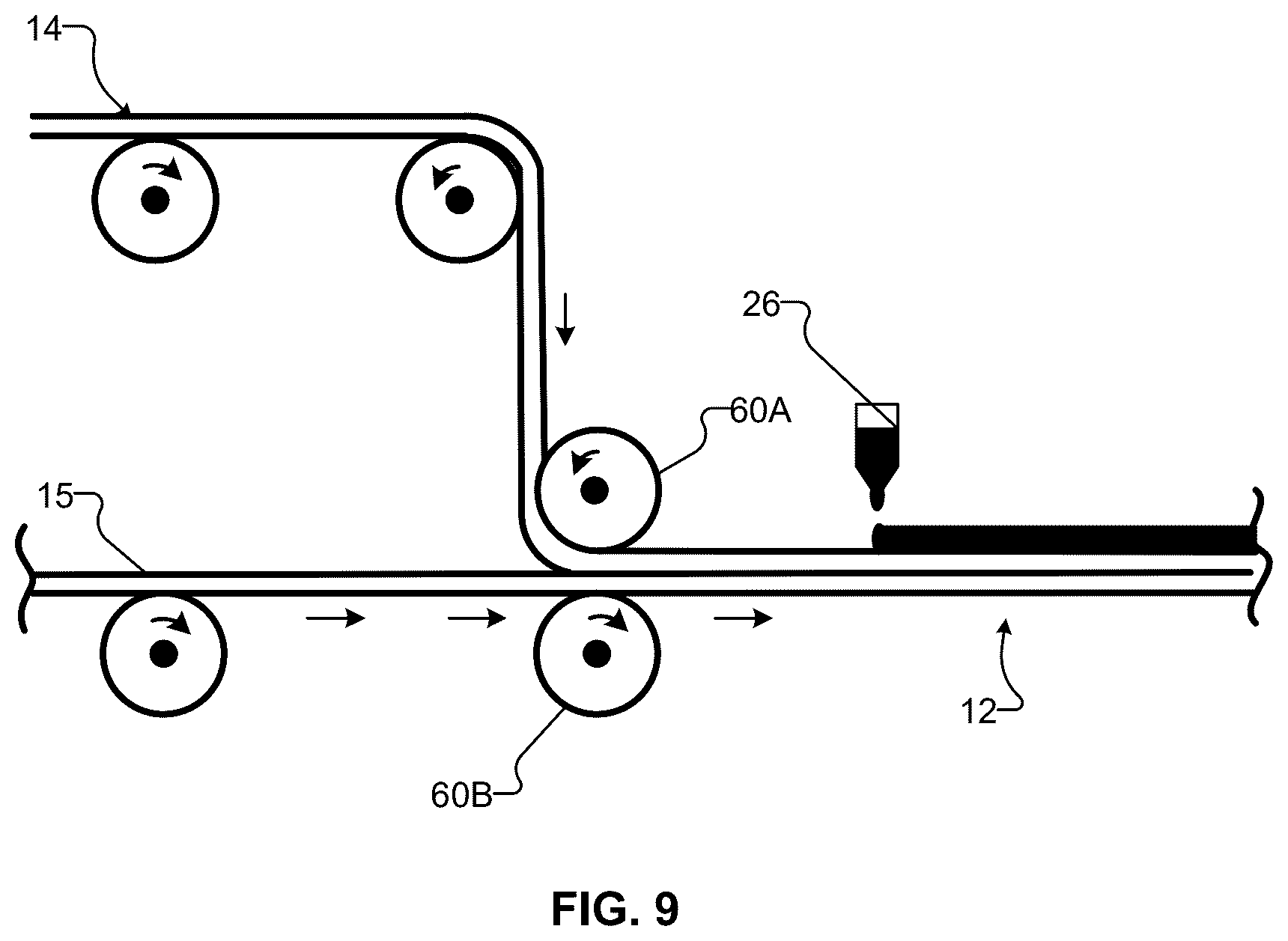 Patent US12492558 Figure 5 – Multi-layer roofing system