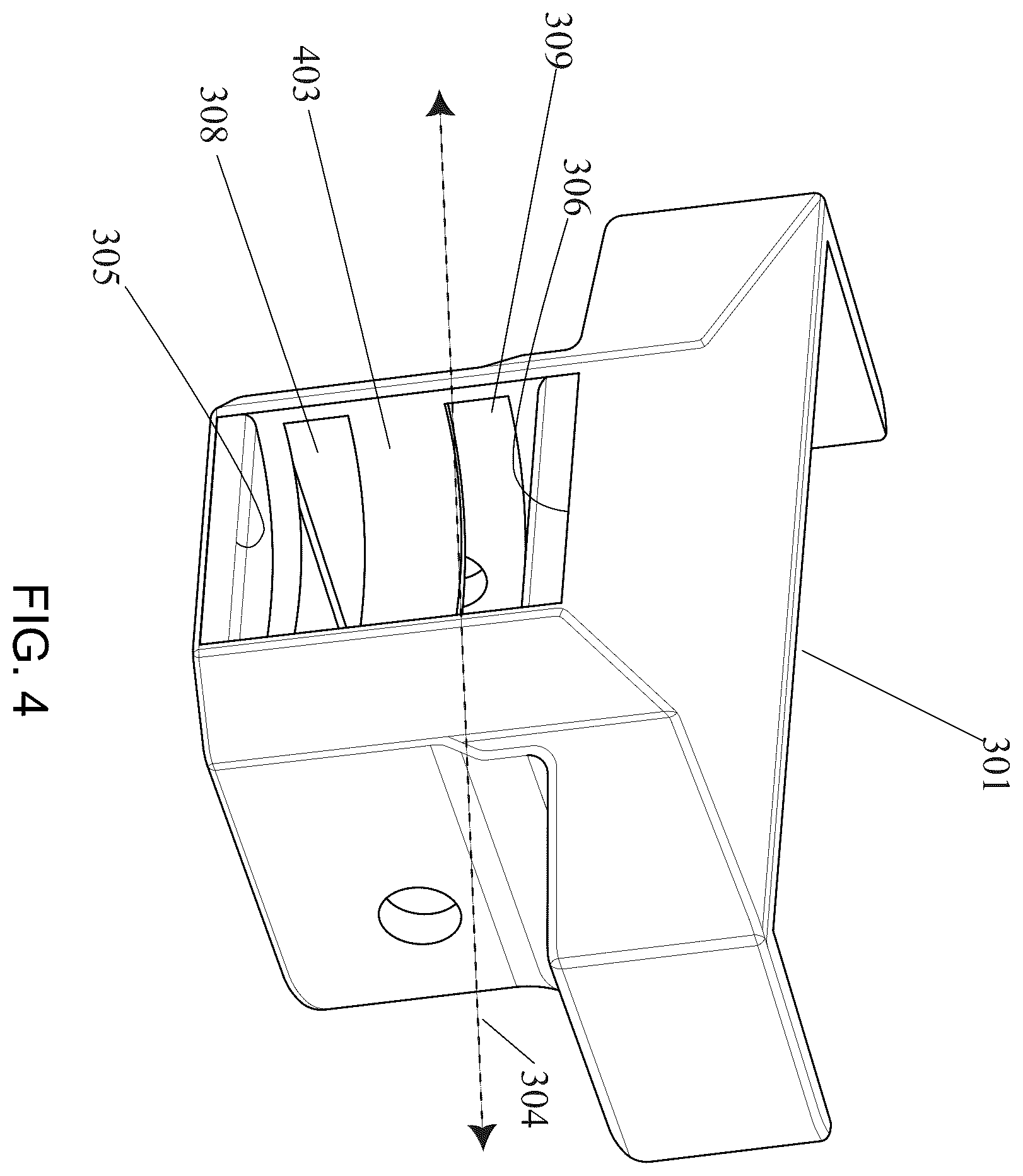 Patent US12492560 Figure 4 – Dual-axis swivel bracket