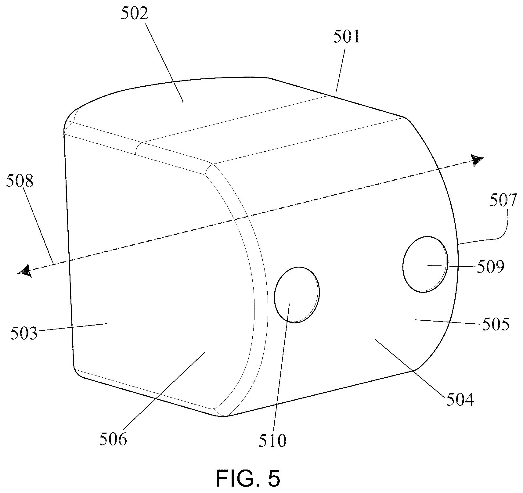 Patent US12492560 Figure 5 – Dual-axis swivel bracket