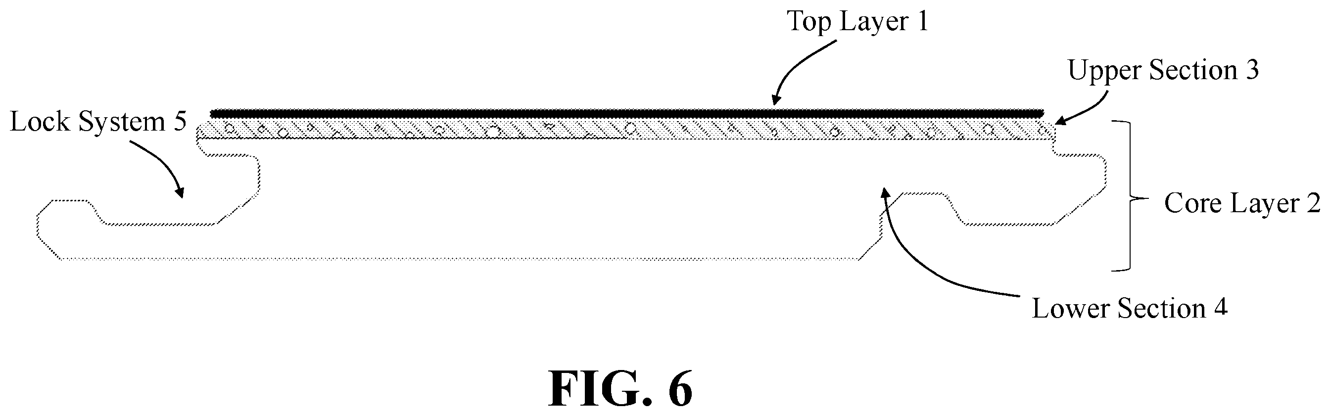 Patent US12492562 Figure 6 – Acoustic decorative article with multilayered porosity base
