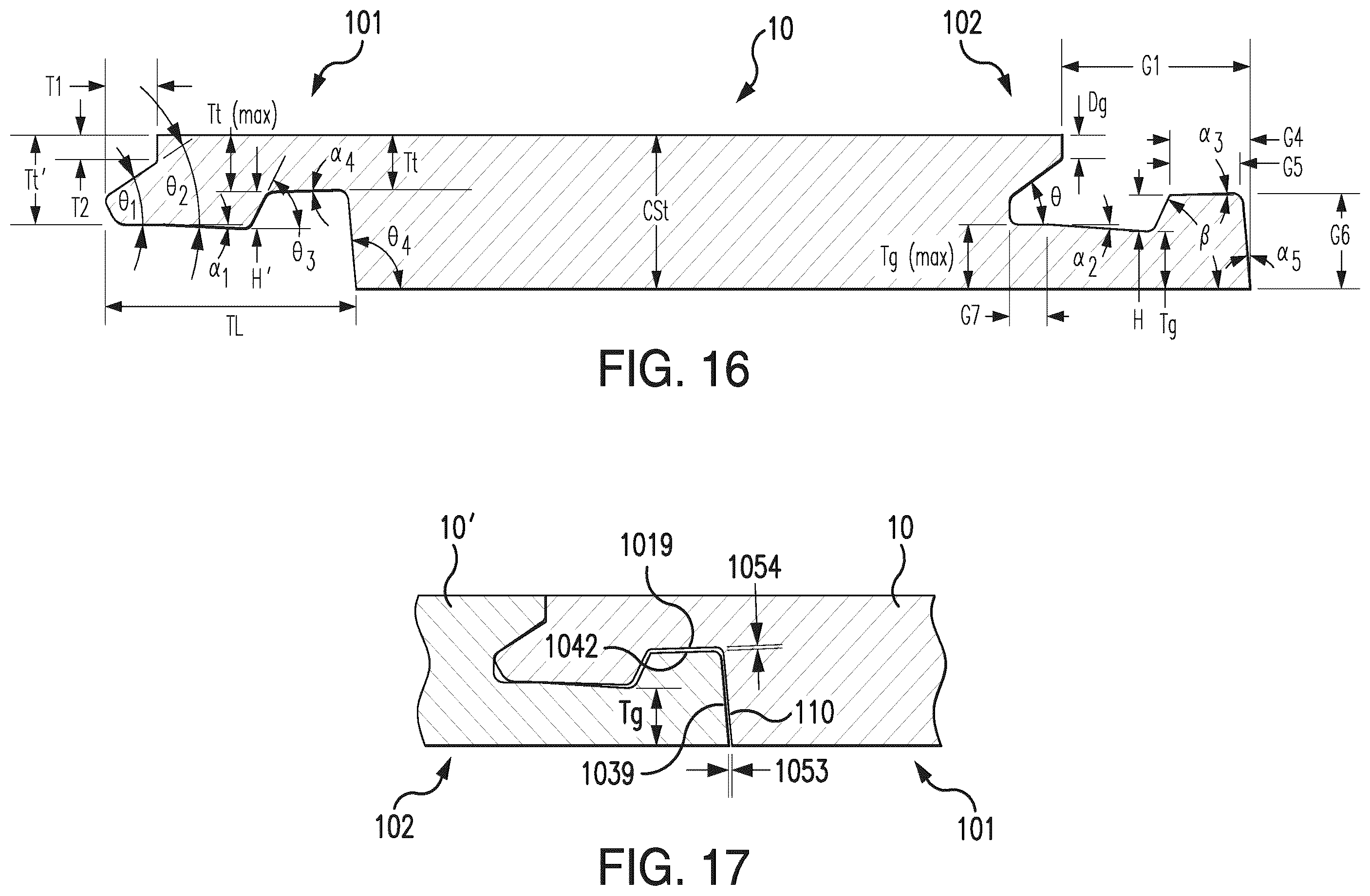 Patent US12492563 Figure 11 – Floor covering with interlocking design