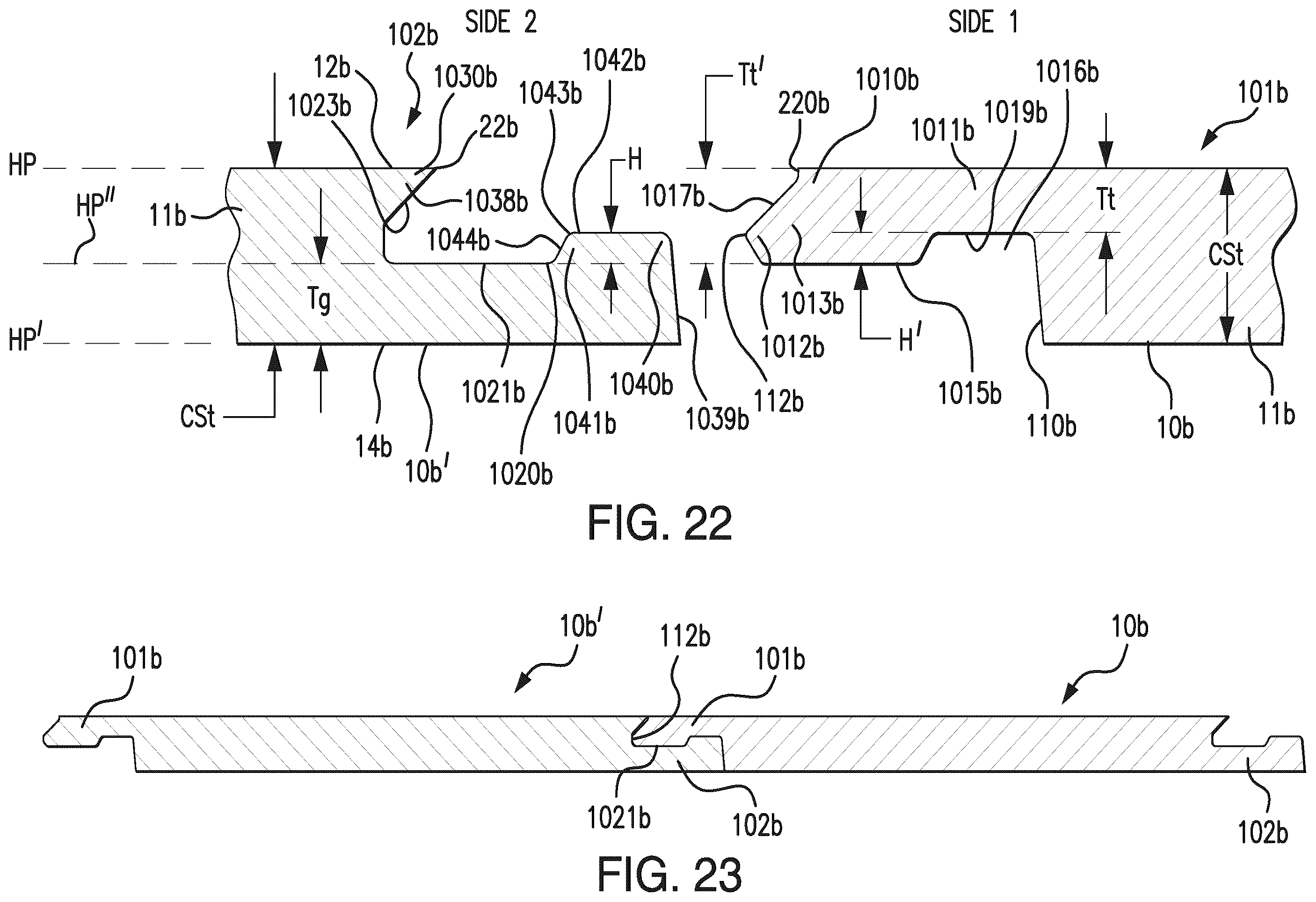 Patent US12492563 Figure 15 – Floor covering with interlocking design