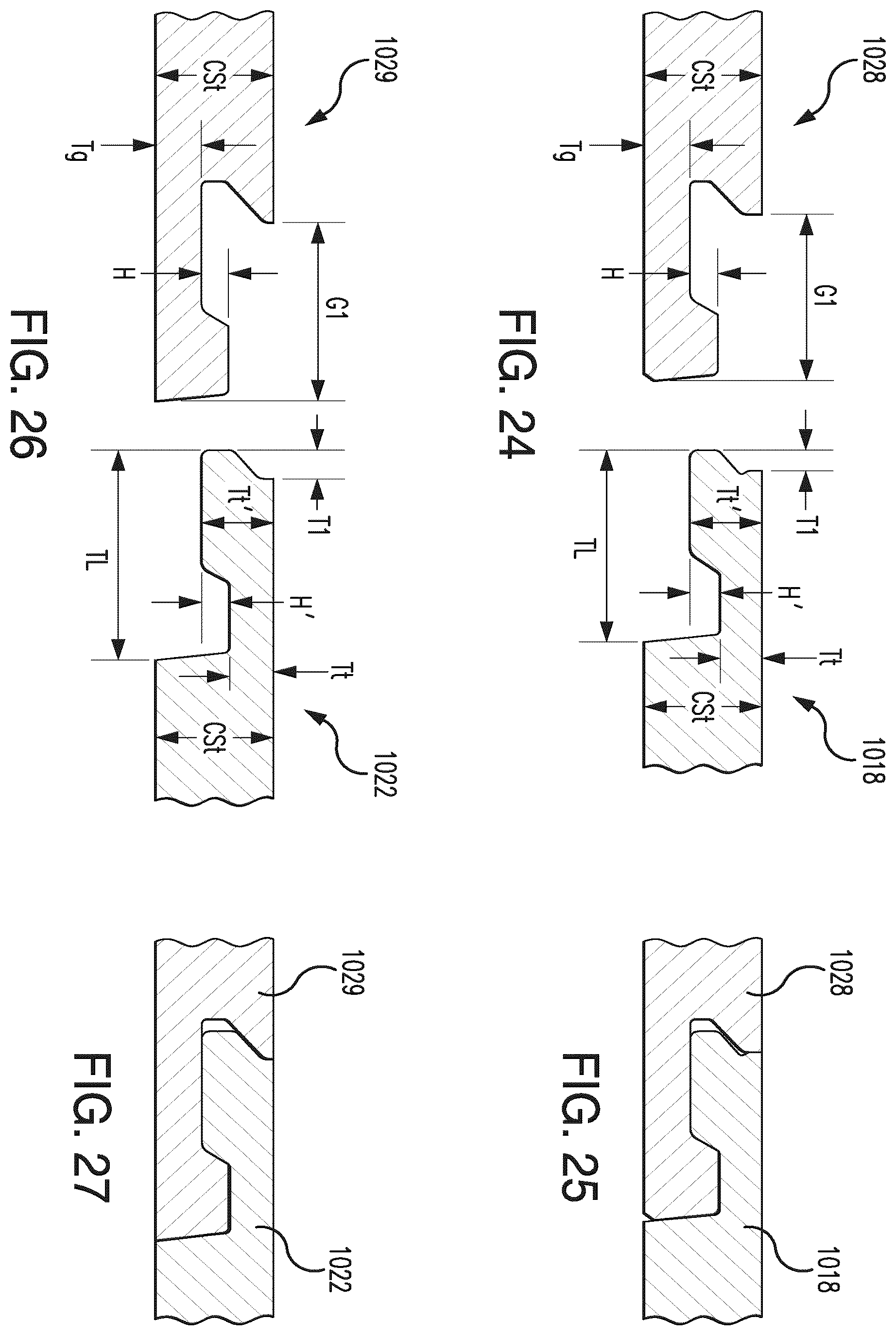Patent US12492563 Figure 16 – Floor covering with interlocking design