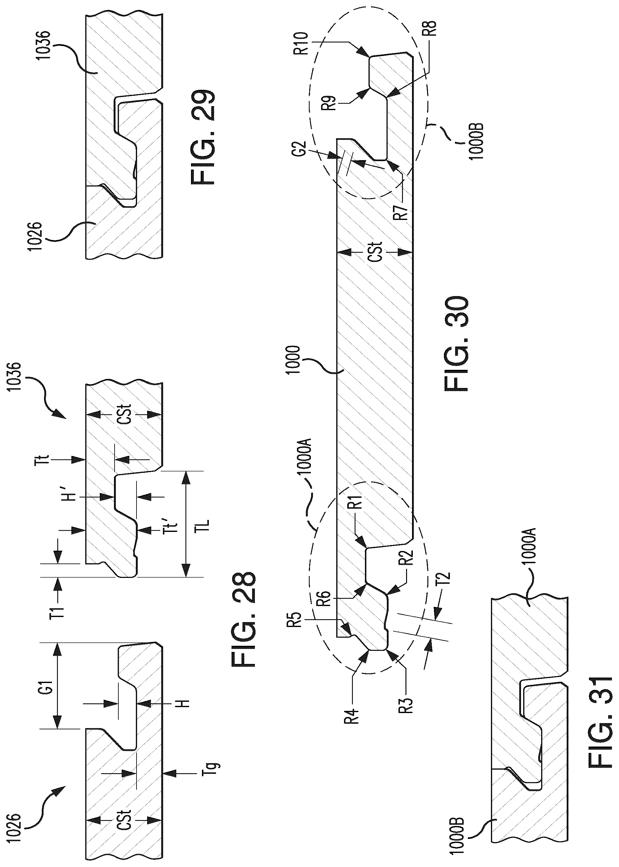 Patent US12492563 Figure 17 – Floor covering with interlocking design